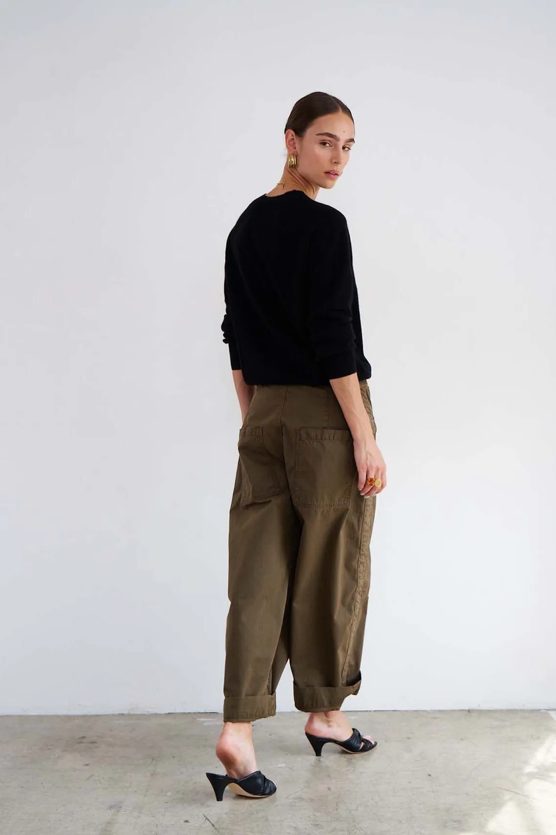 The Cashmere Crew in Black sold by Jamie Haller product image thumbnail 5