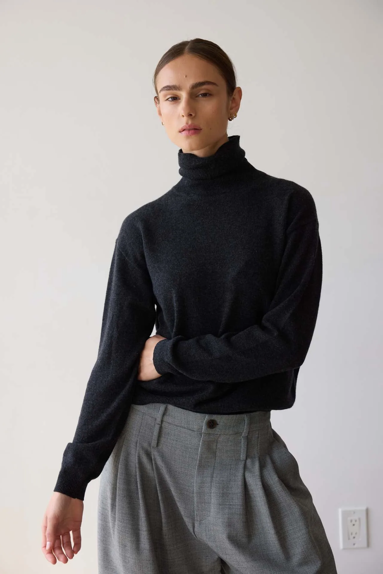The Primm Sweater in Charcoal sold by Jamie Haller product image thumbnail 2