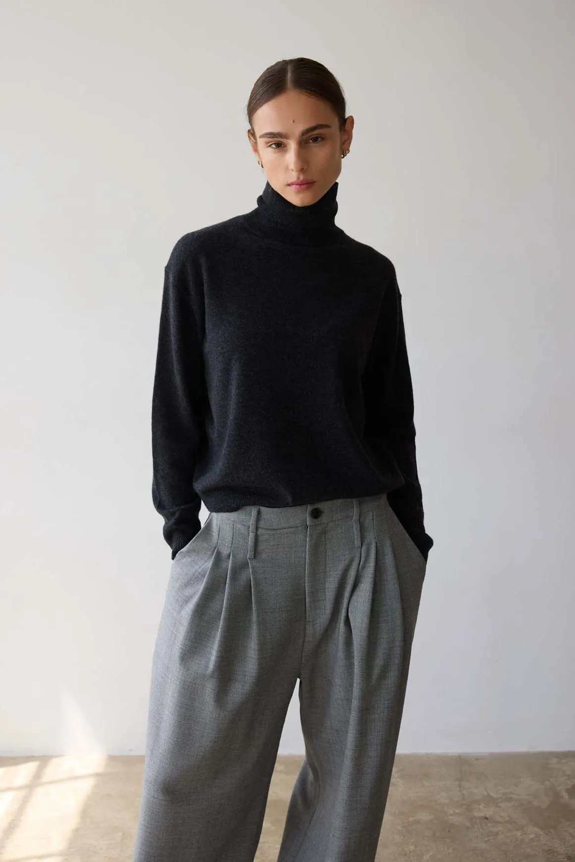 The Primm Sweater in Charcoal sold by Jamie Haller product image thumbnail 4