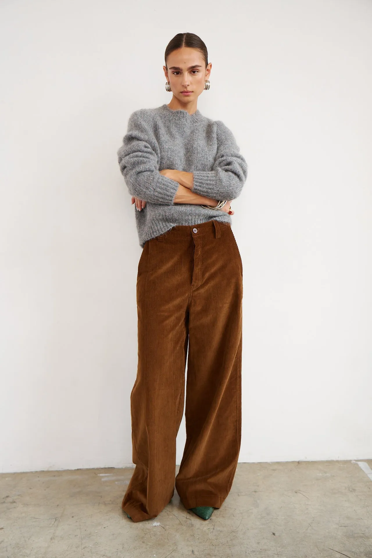 The New Crew in Heather sold by Jamie Haller product image thumbnail 4