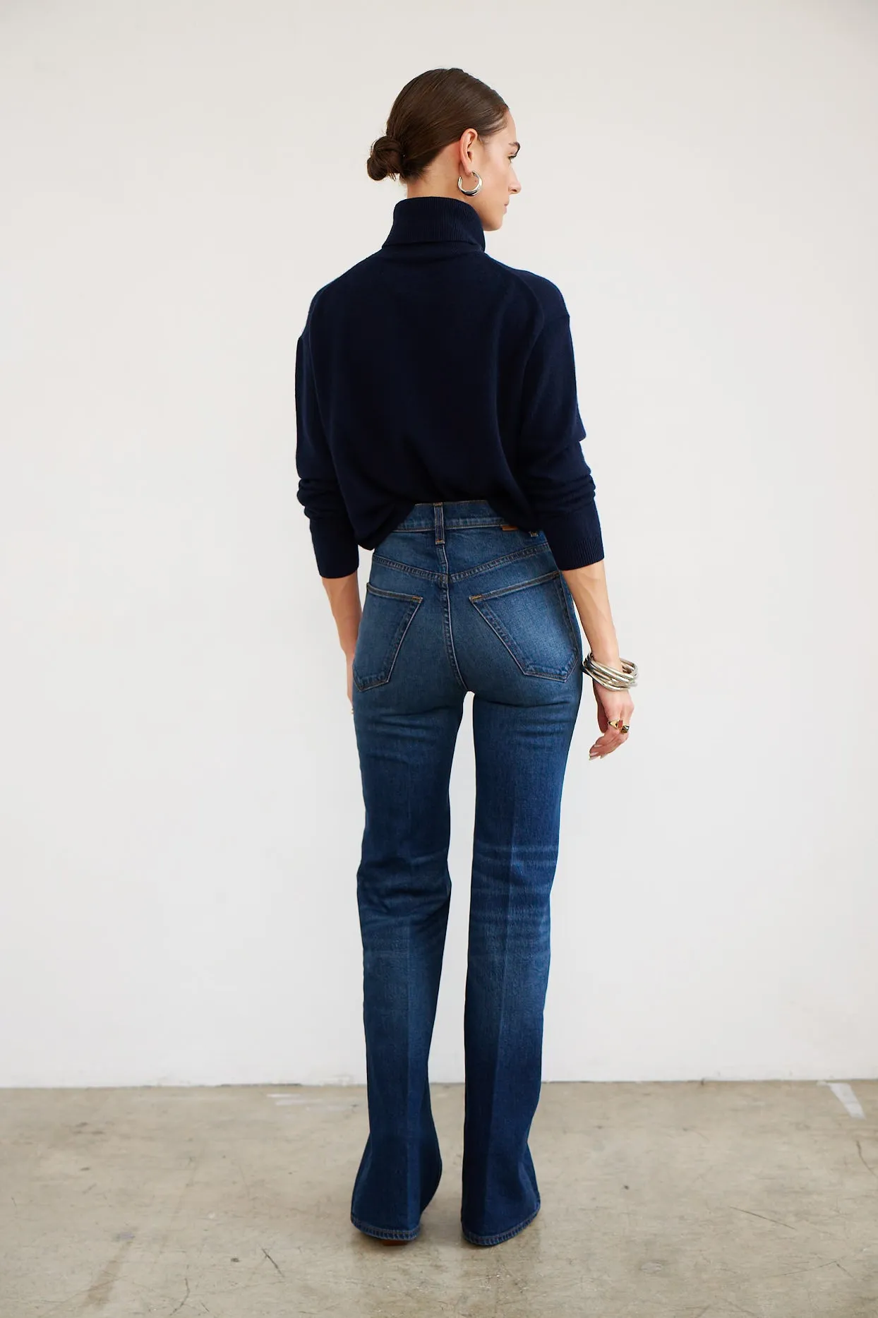 The Crease Jean in Distressed Dark sold by Jamie Haller product image thumbnail 4