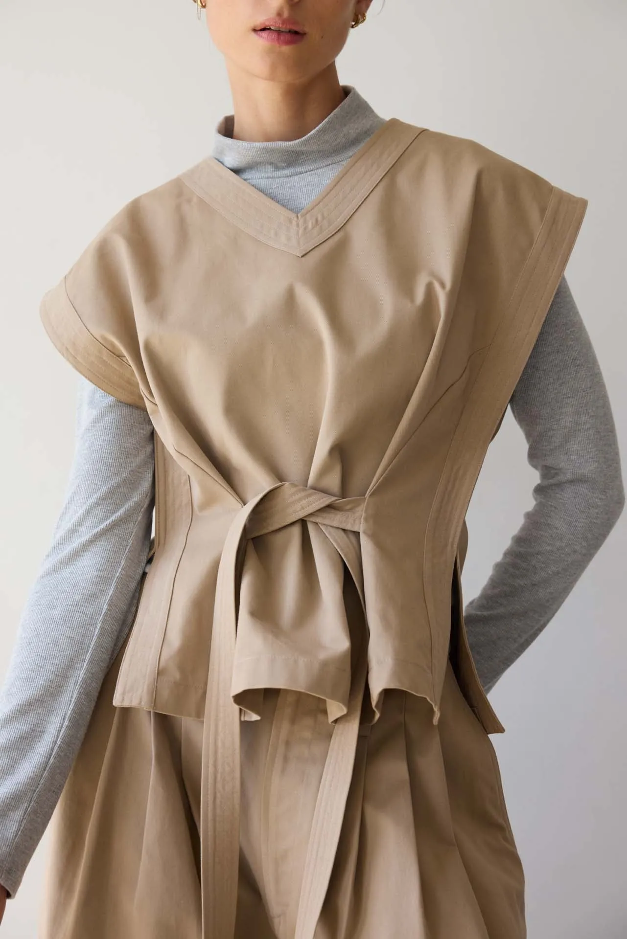 The Smock in Tan sold by Jamie Haller product image thumbnail 4