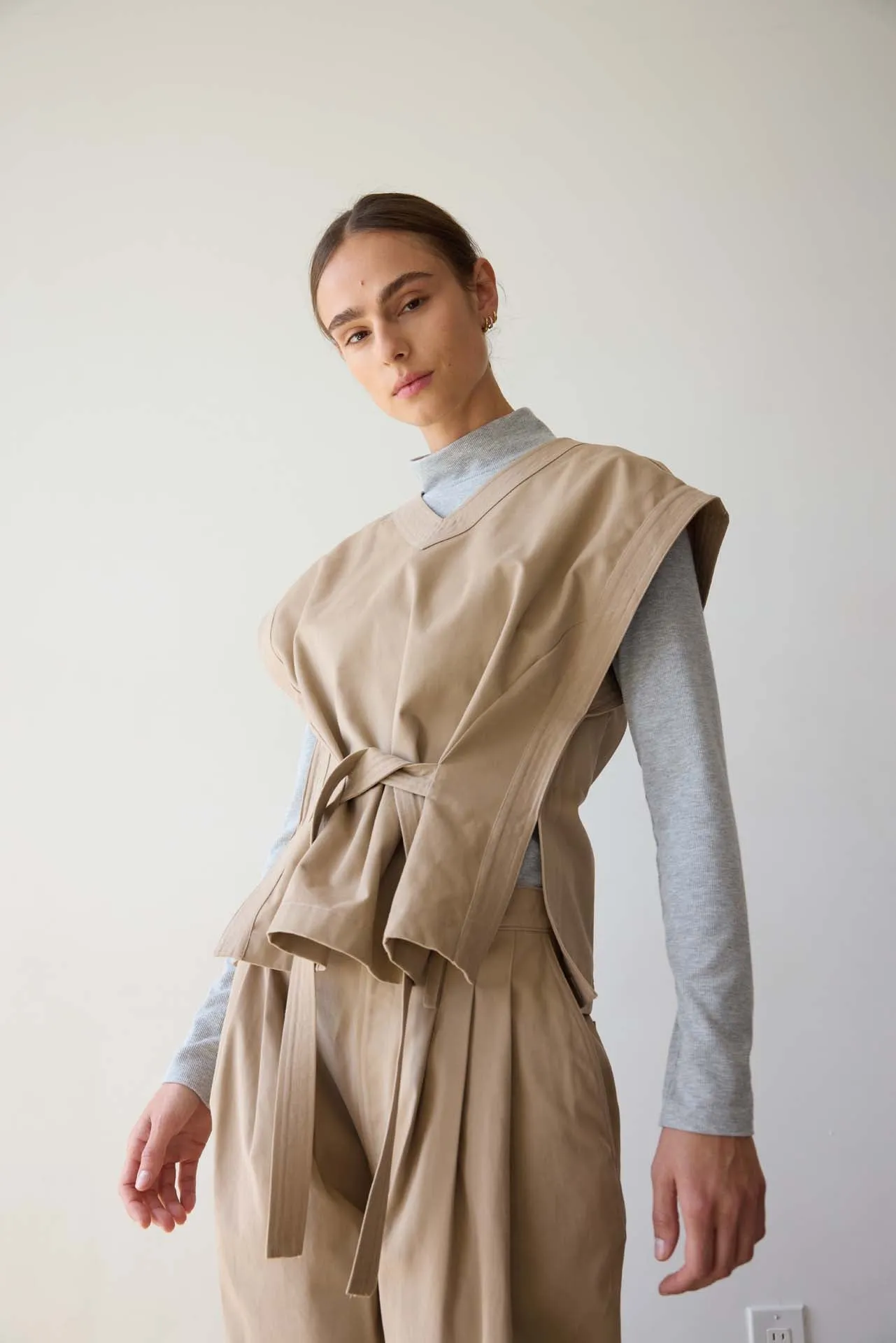 The Smock in Tan sold by Jamie Haller product image thumbnail 3
