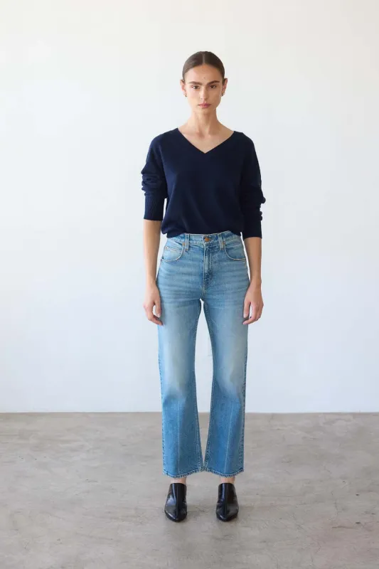 The Kenickie in Worn Indigo made by Jamie Haller
