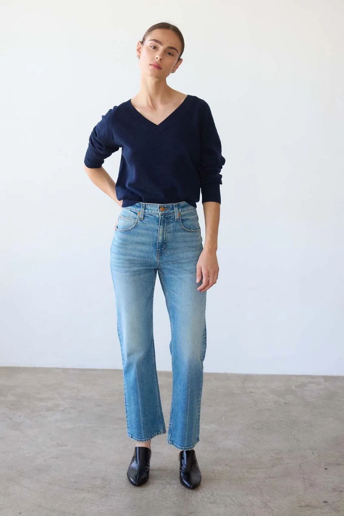 The Kenickie in Worn Indigo sold by Jamie Haller product image thumbnail 4