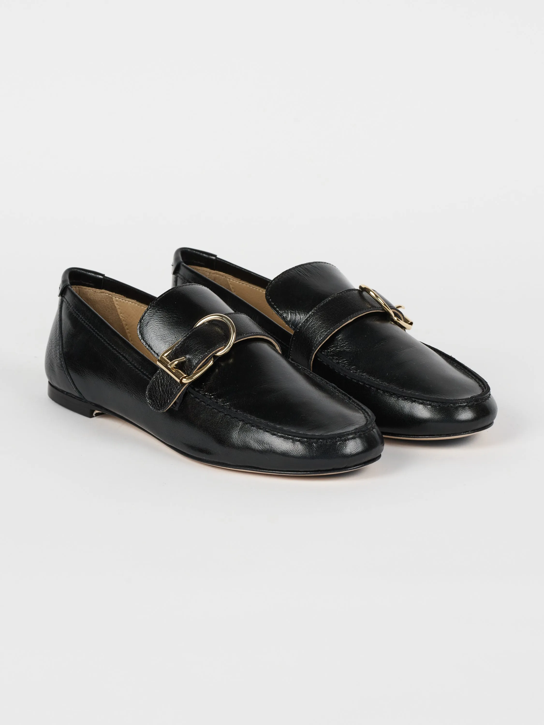 The Buckle Loafer in High Black sold by Jamie Haller product image thumbnail 2