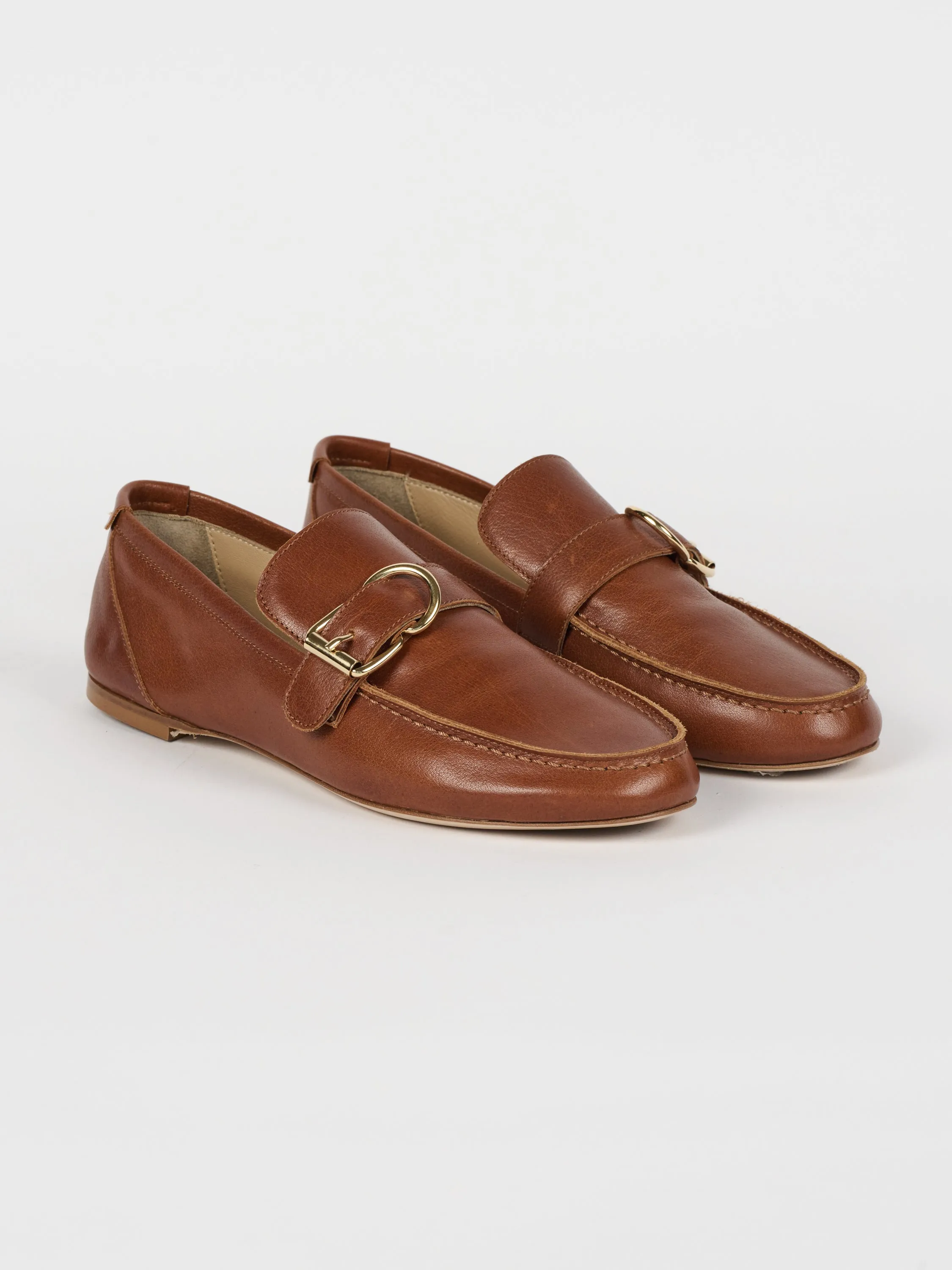The Buckle Loafer in Brown sold by Jamie Haller product image thumbnail 2