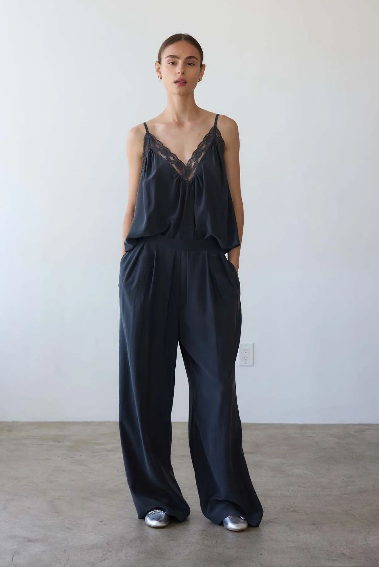 The Lounge Pant in Black sold by Jamie Haller product image thumbnail 4