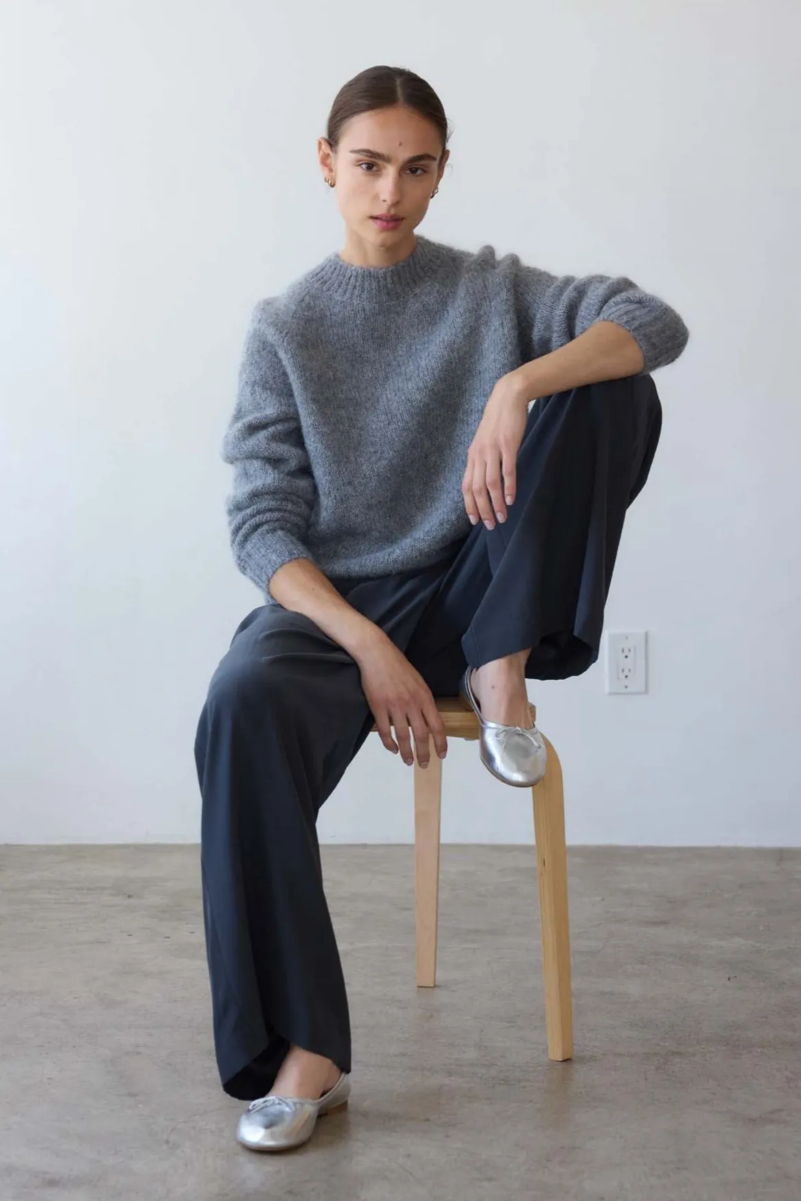 The Lounge Pant in Dark Grey sold by Jamie Haller product image thumbnail 4