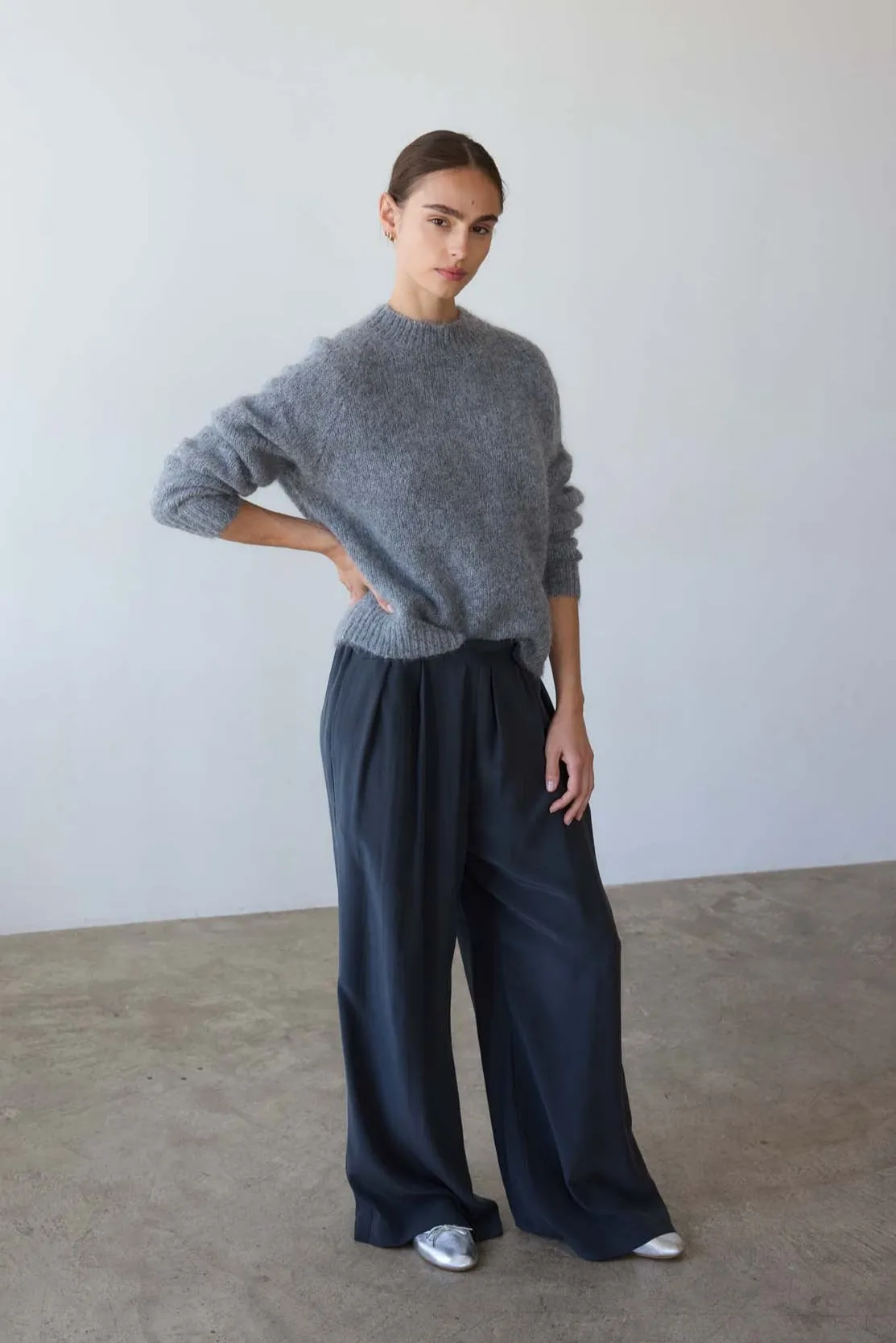 The Lounge Pant in Dark Grey sold by Jamie Haller product image thumbnail 2