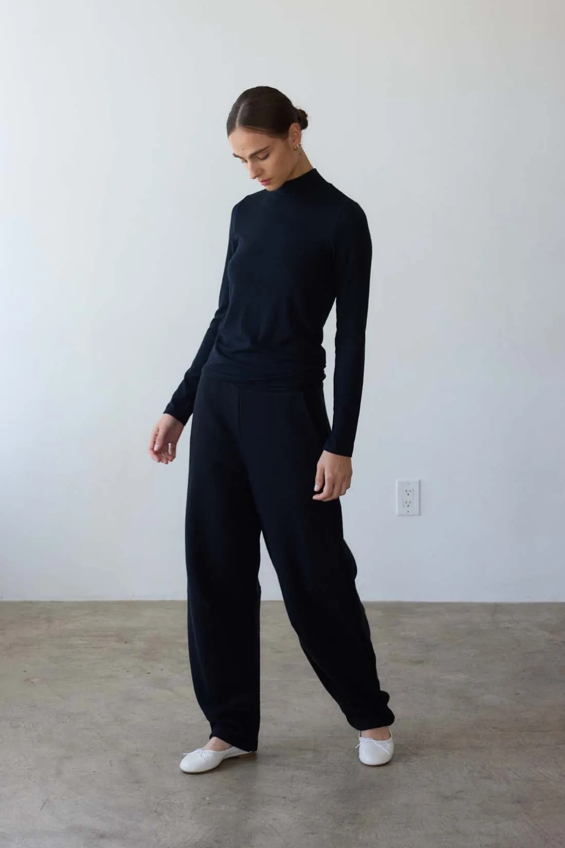 The Mock Neck in Black sold by Jamie Haller product image thumbnail 5