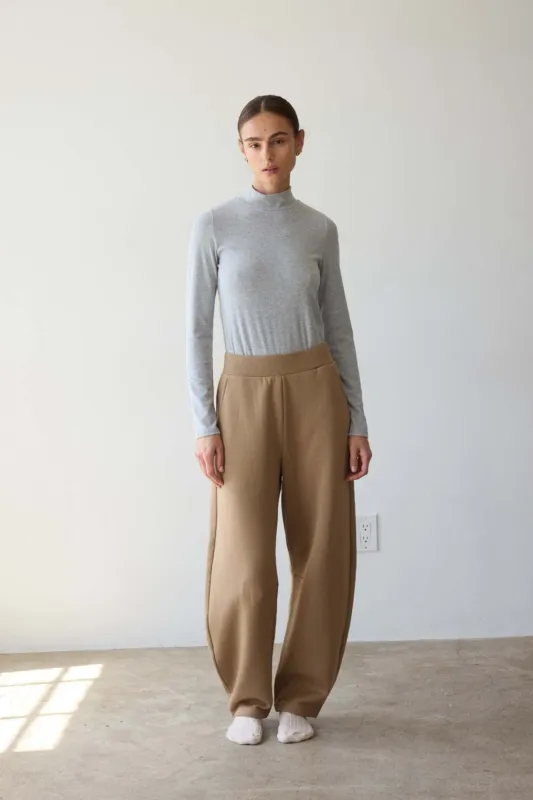 The Arc Lounge Pant in Camel sold by Jamie Haller