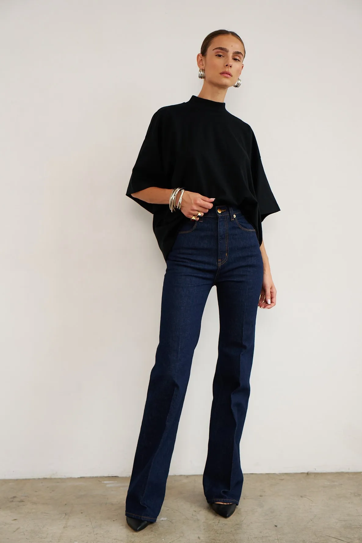 The Pitch Tee in Black sold by Jamie Haller product image thumbnail 5