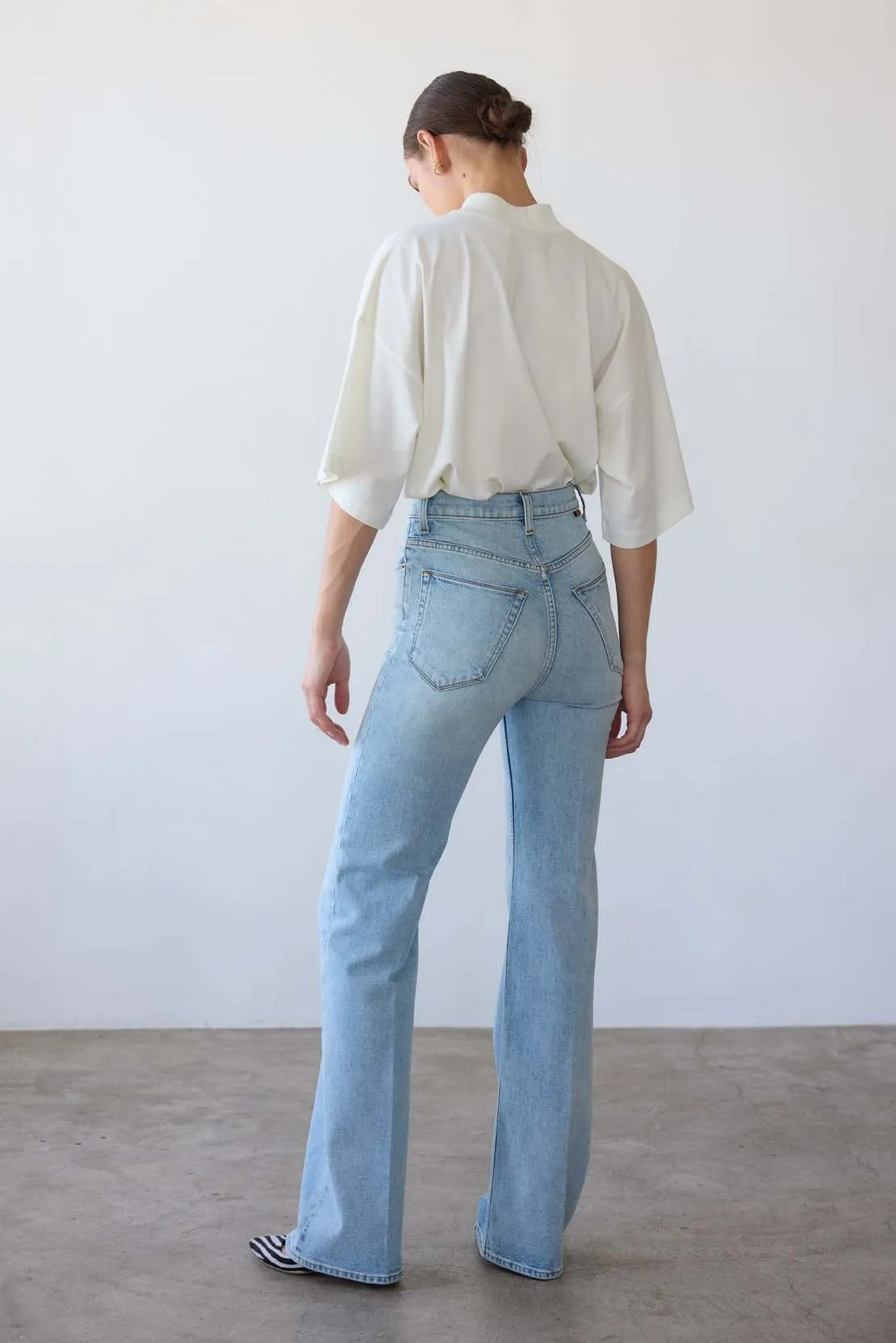 The Pitch Tee in Natural White sold by Jamie Haller product image thumbnail 5