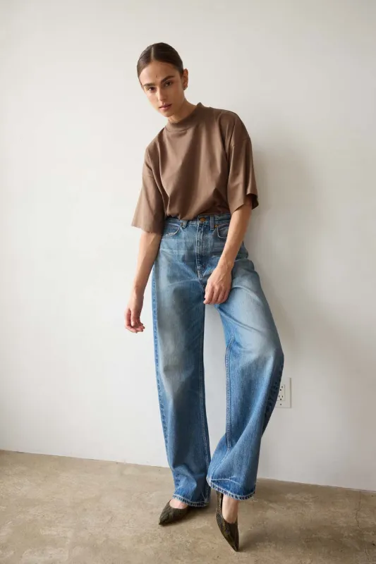 The Fan Jean in Borrego Indigo sold by Jamie Haller