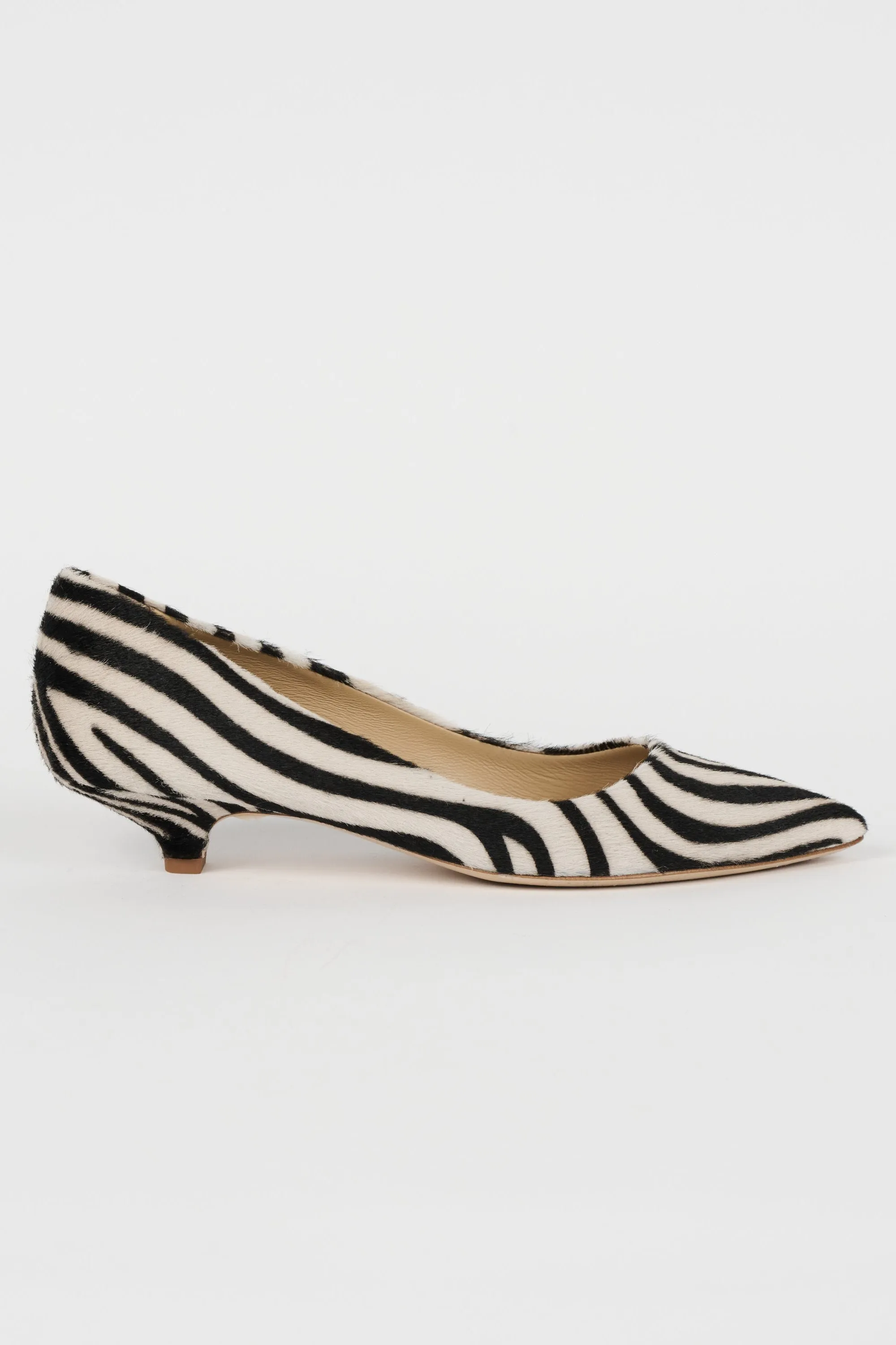 The Kitty Point in Ponyhair Zebra sold by Jamie Haller product image thumbnail 5