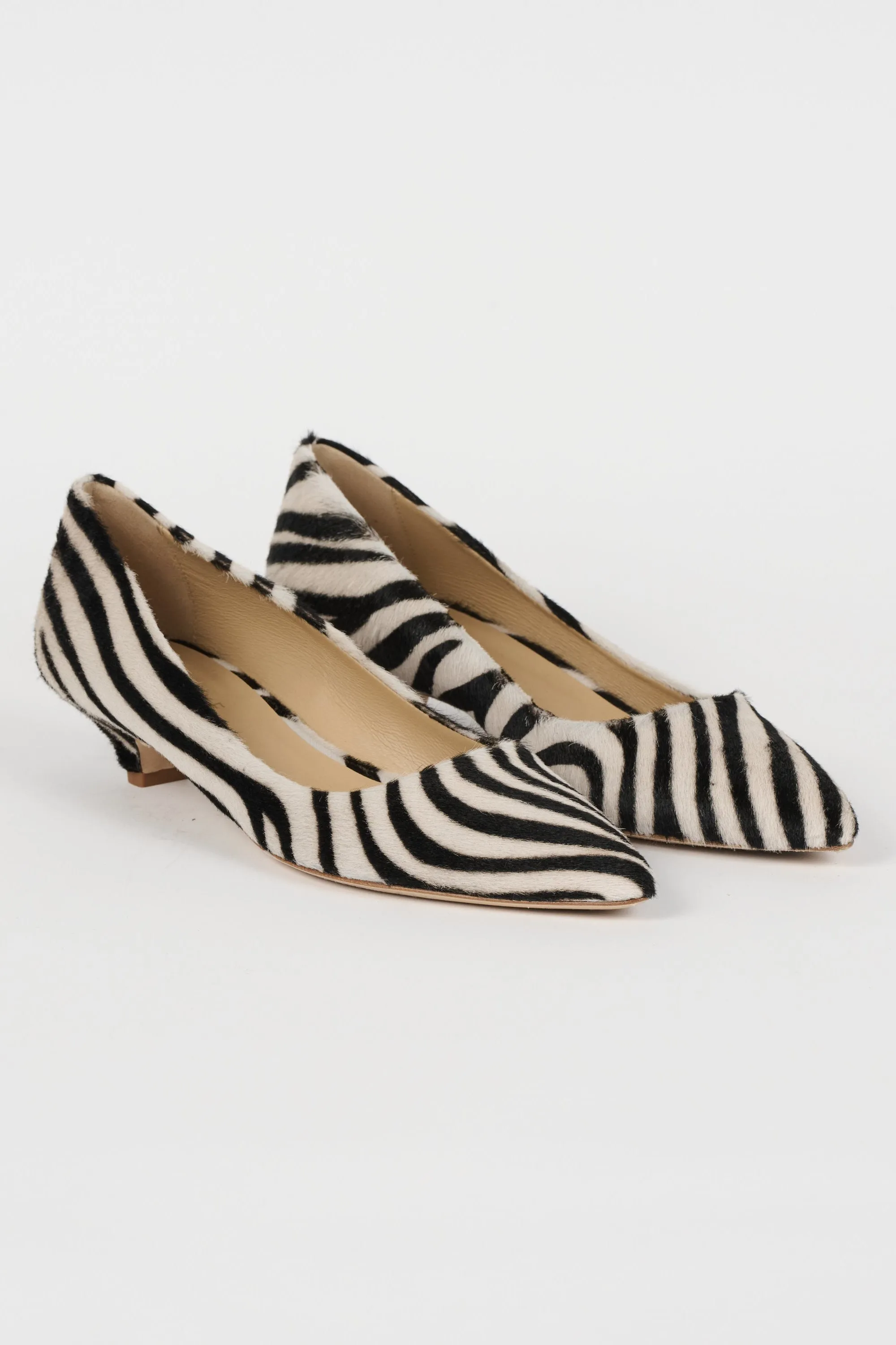 The Kitty Point in Ponyhair Zebra sold by Jamie Haller product image thumbnail 2