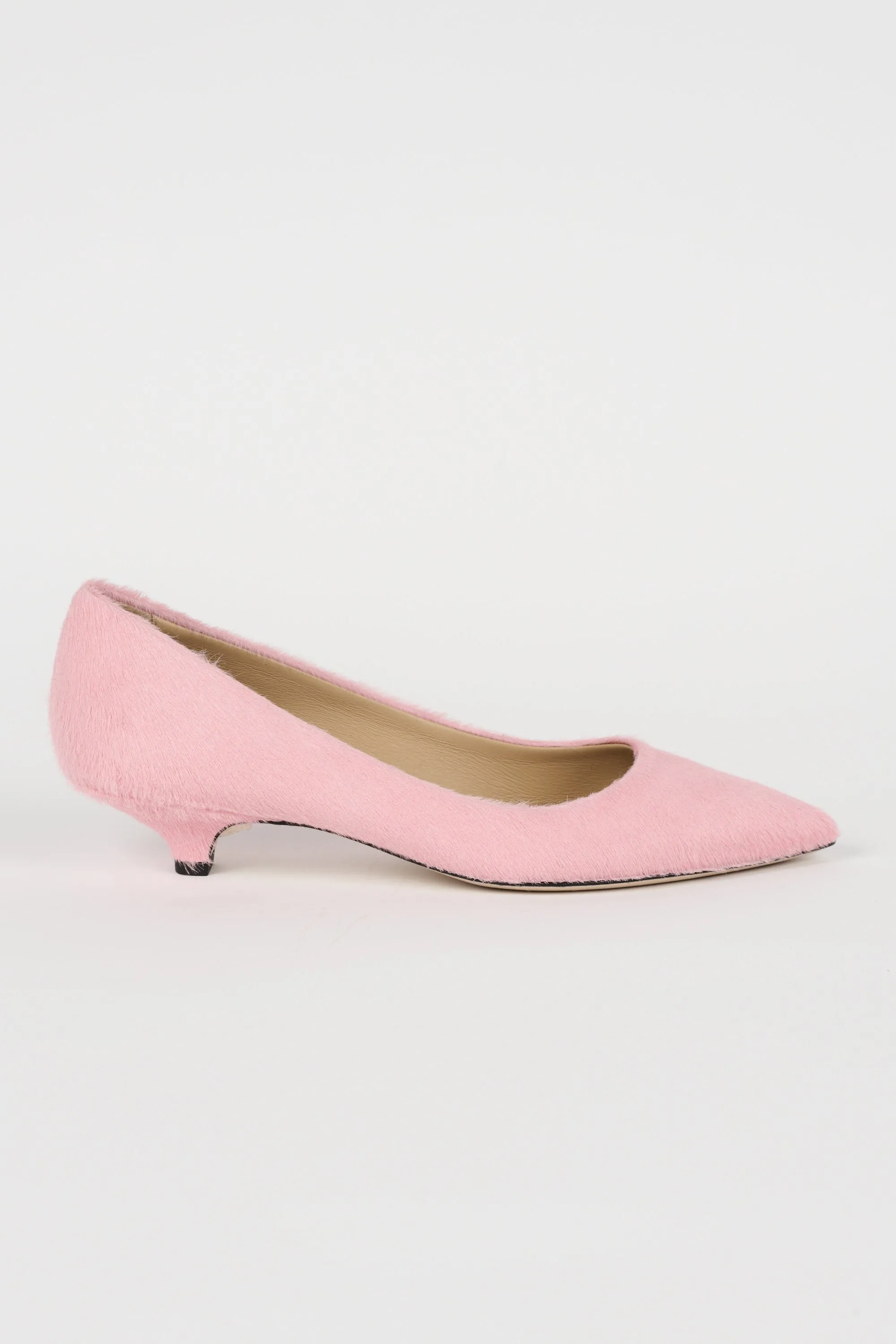 The Kitty Point Heel in Ponyhair Pink sold by Jamie Haller product image thumbnail 4