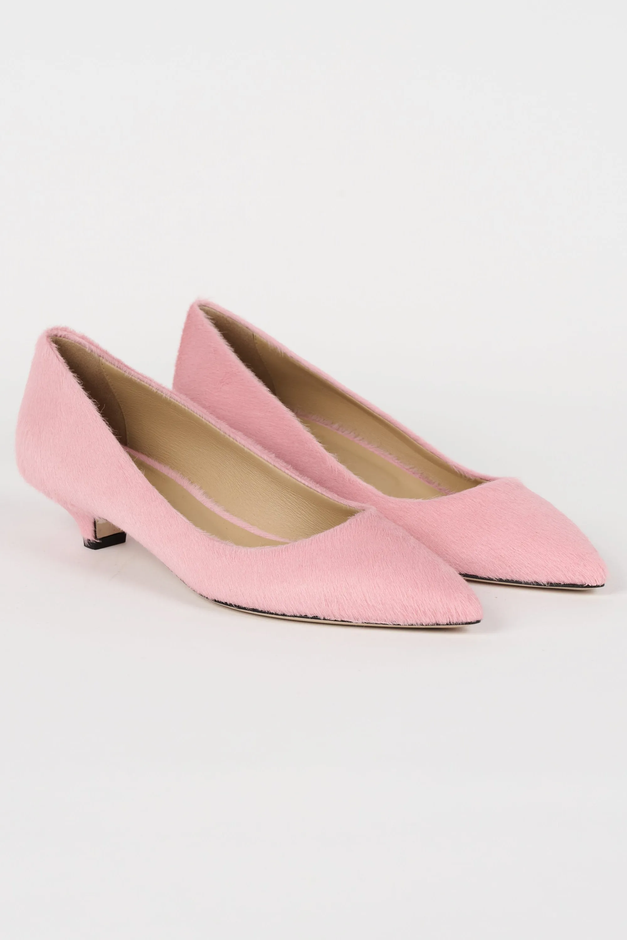 The Kitty Point Heel in Ponyhair Pink sold by Jamie Haller product image thumbnail 2