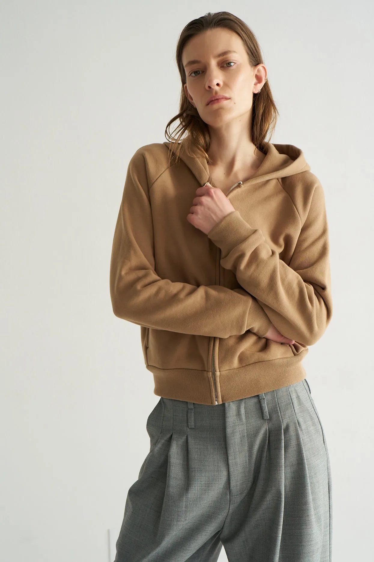 The Bird Hoodie in Camel sold by Jamie Haller product image thumbnail 4