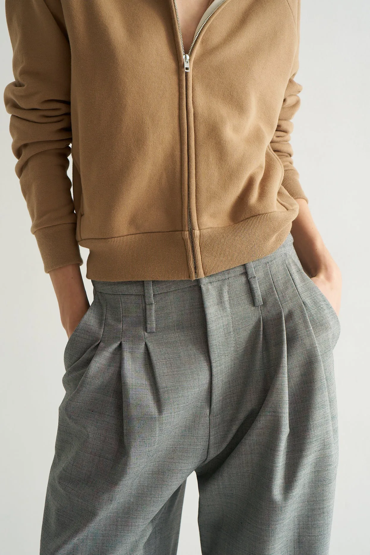 The Bird Hoodie in Camel sold by Jamie Haller product image thumbnail 2