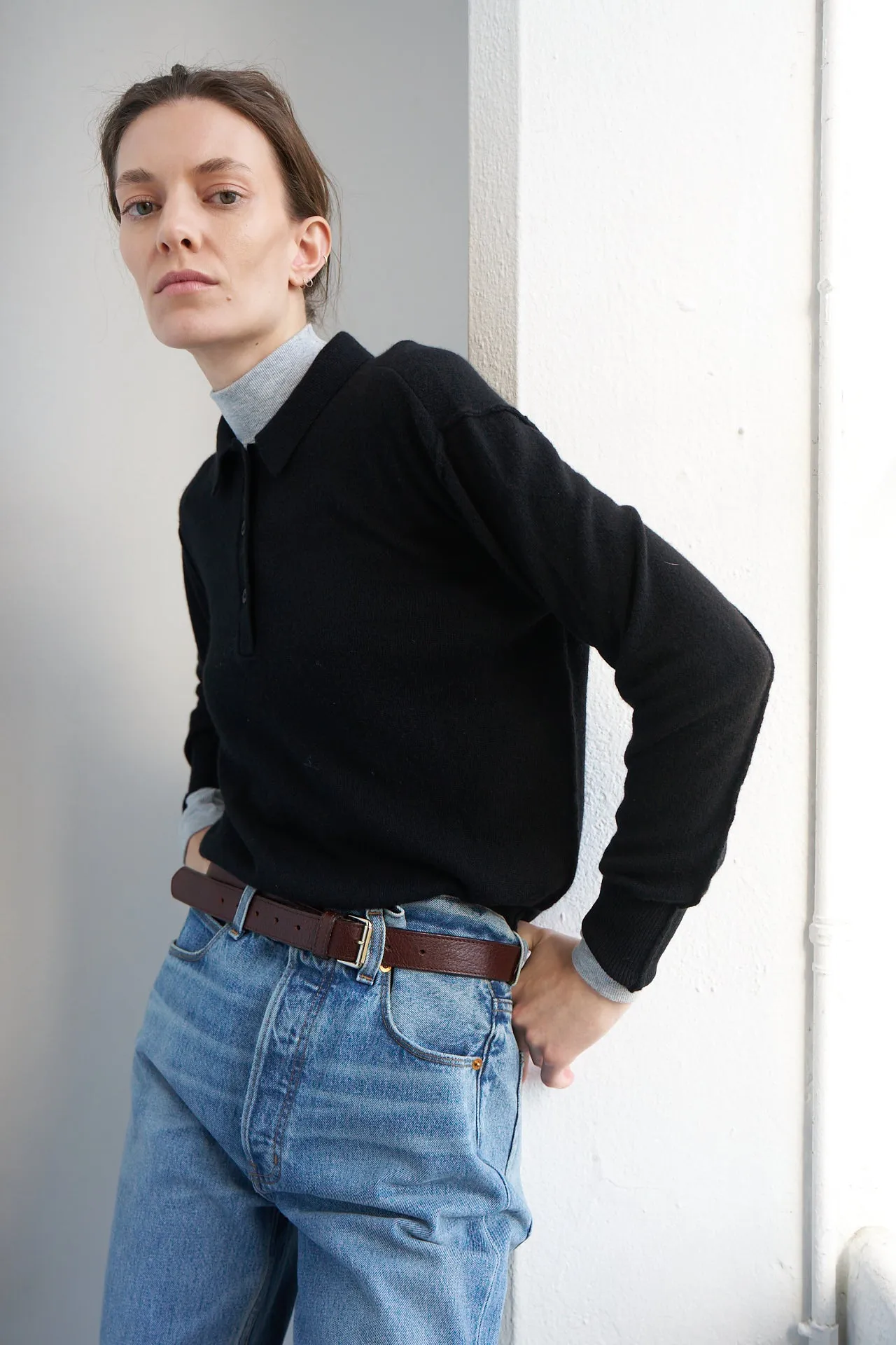 The Polo in Black sold by Jamie Haller product image thumbnail 4