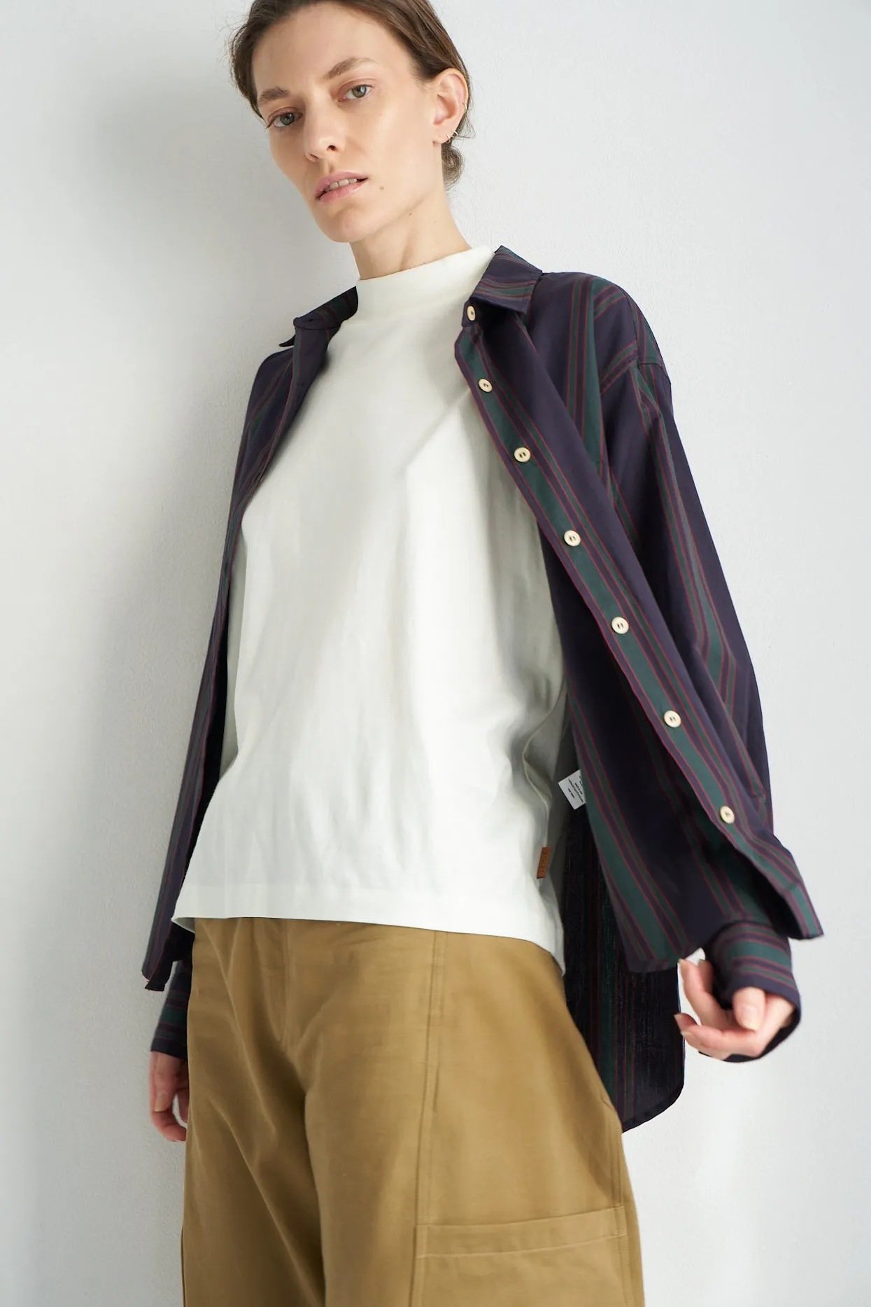 The Weekend Shirt in Tartan Stripe sold by Jamie Haller product image thumbnail 3