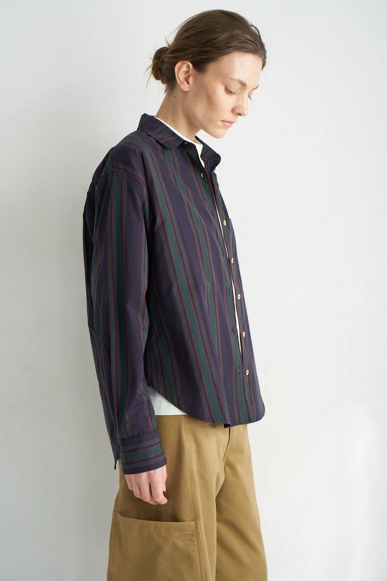 The Weekend Shirt in Tartan Stripe sold by Jamie Haller product image thumbnail 5