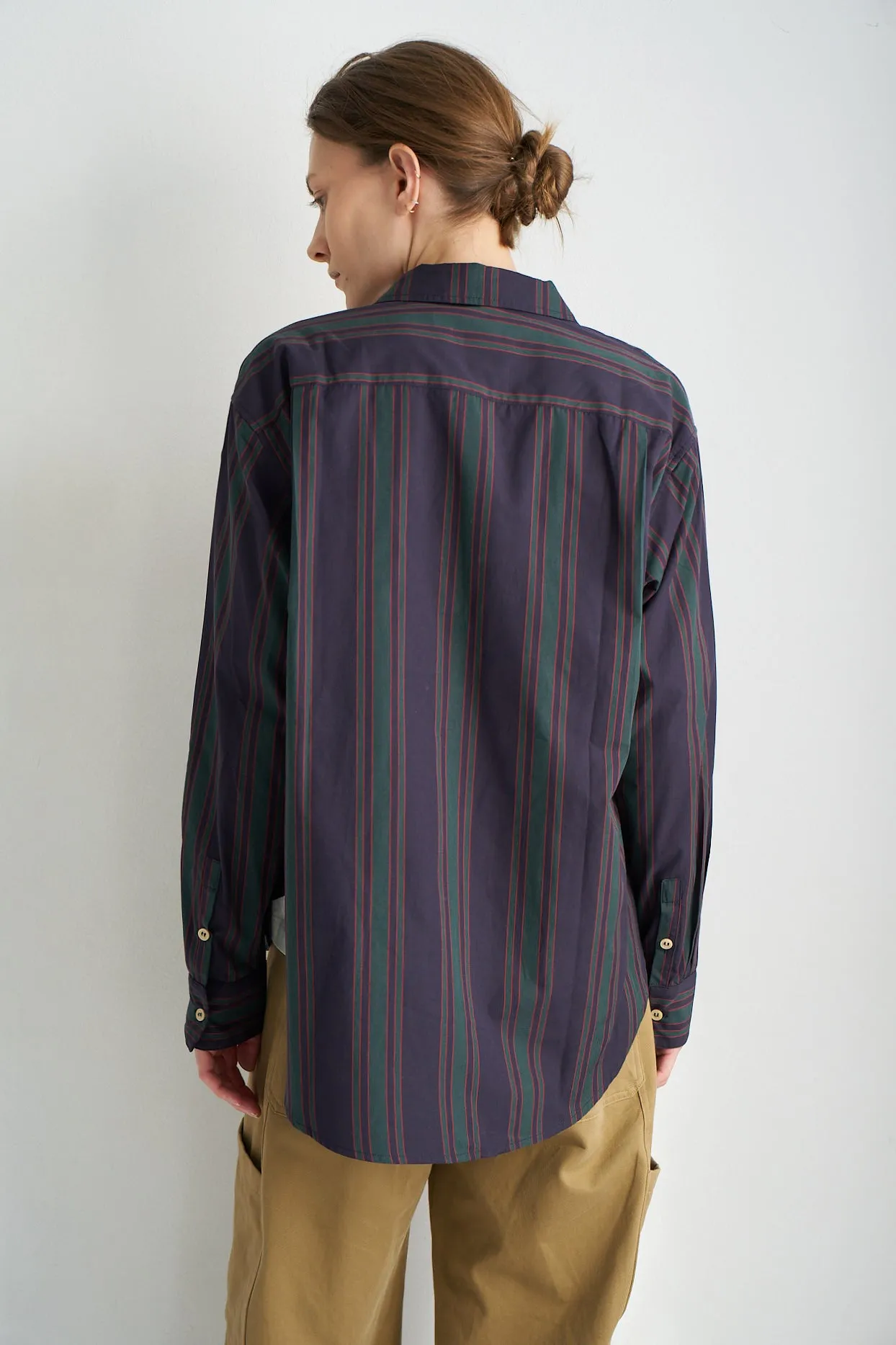 The Weekend Shirt in Tartan Stripe sold by Jamie Haller product image thumbnail 4