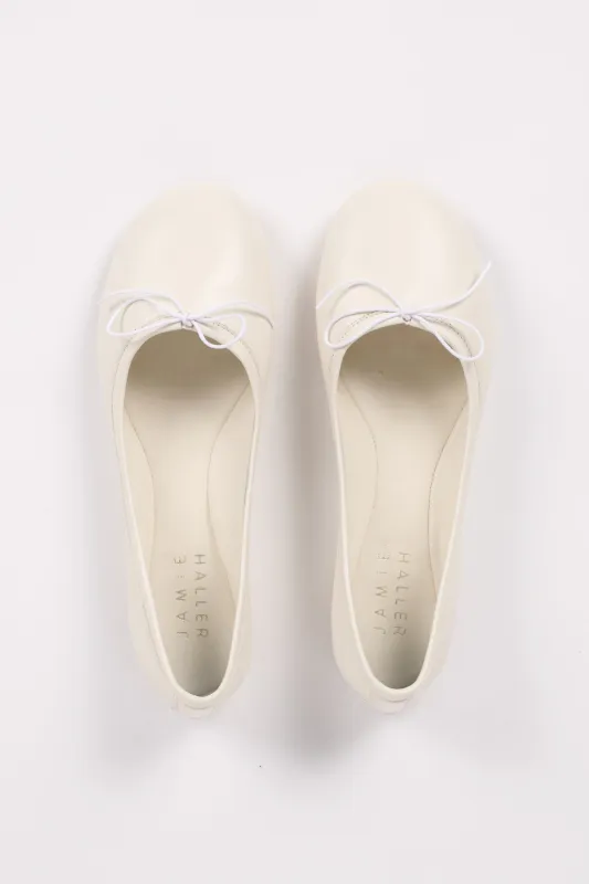 The Ballet Slipper in Latte sold by Jamie Haller