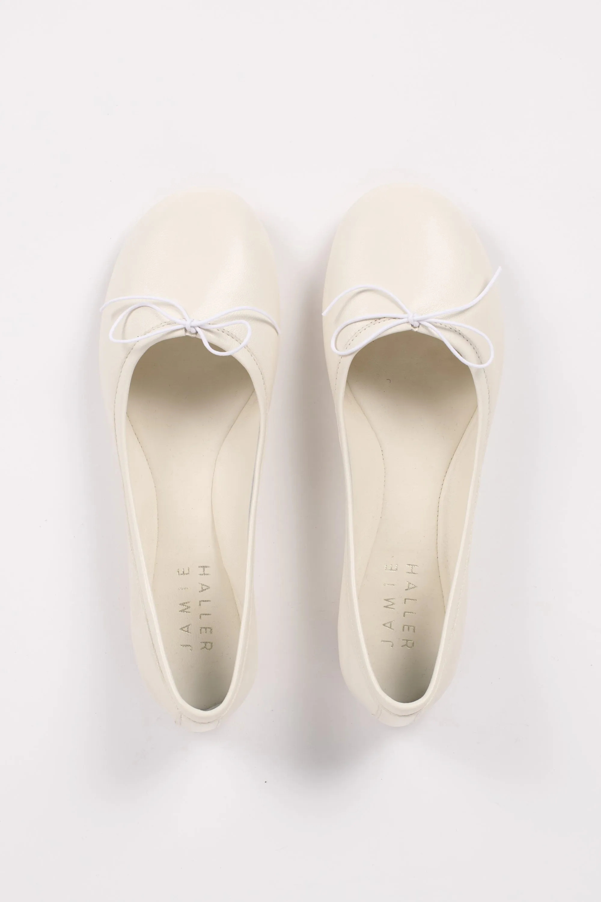 The Ballet Slipper in Latte sold by Jamie Haller