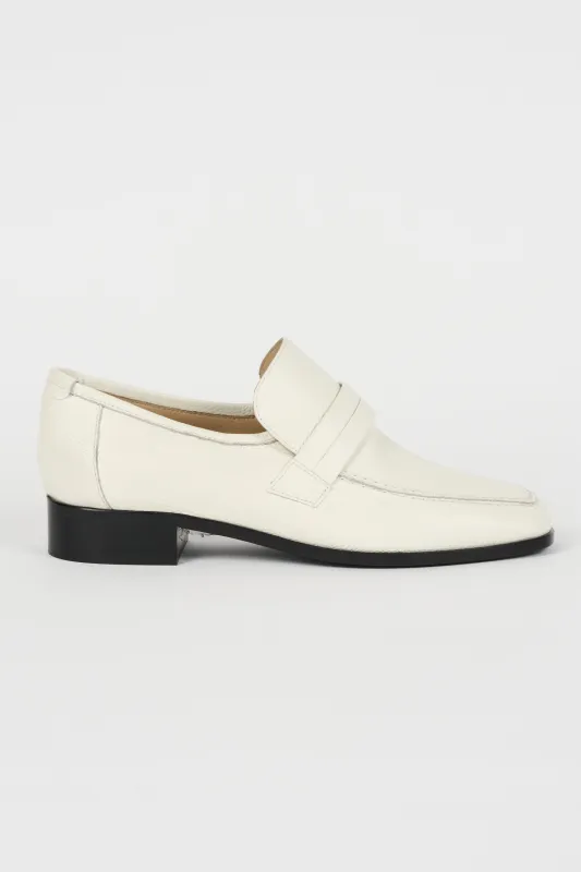 The Mod Loafer in White sold by Jamie Haller