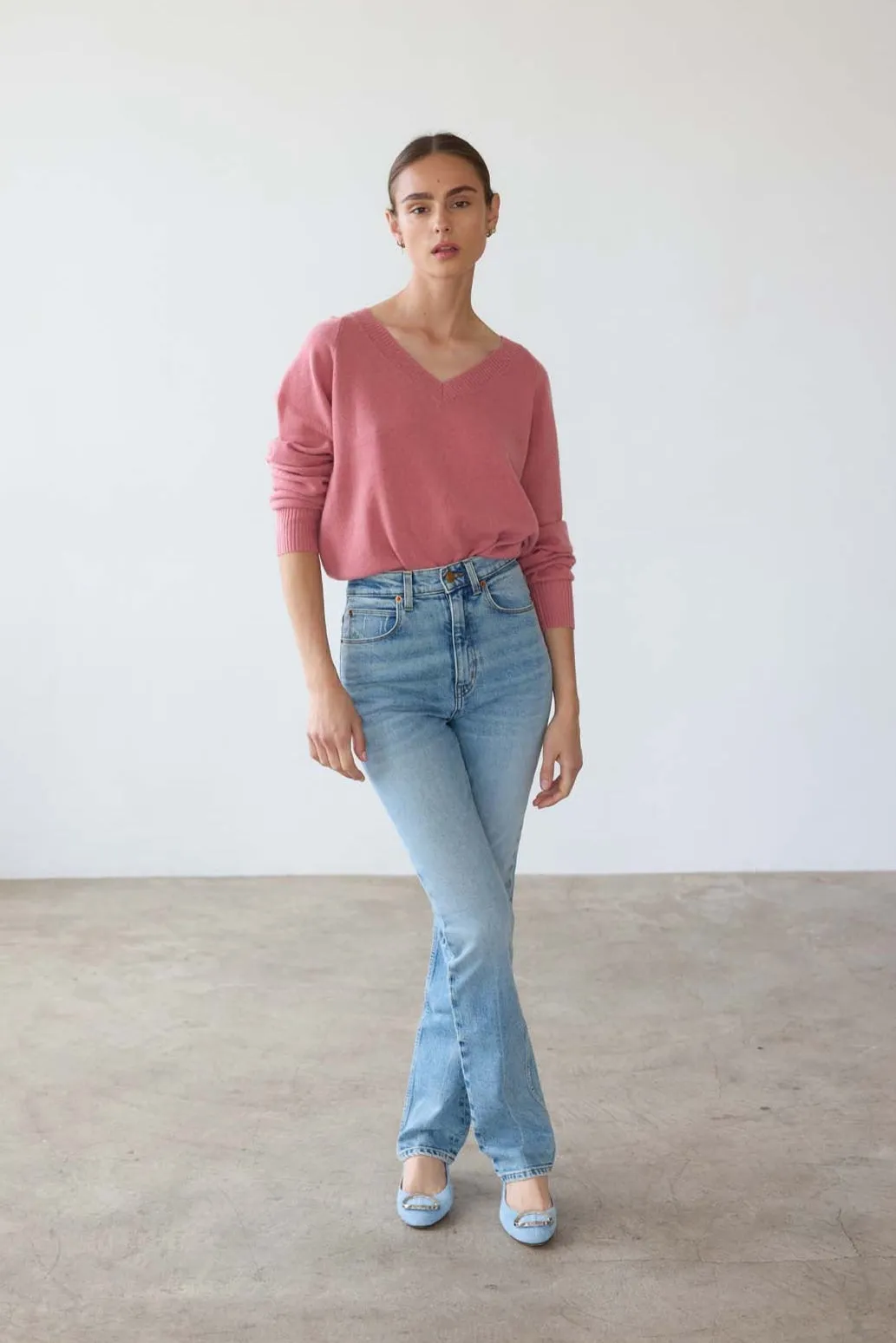 The Slim Stovepipe Jean in Spring Indigo sold by Jamie Haller product image thumbnail 5
