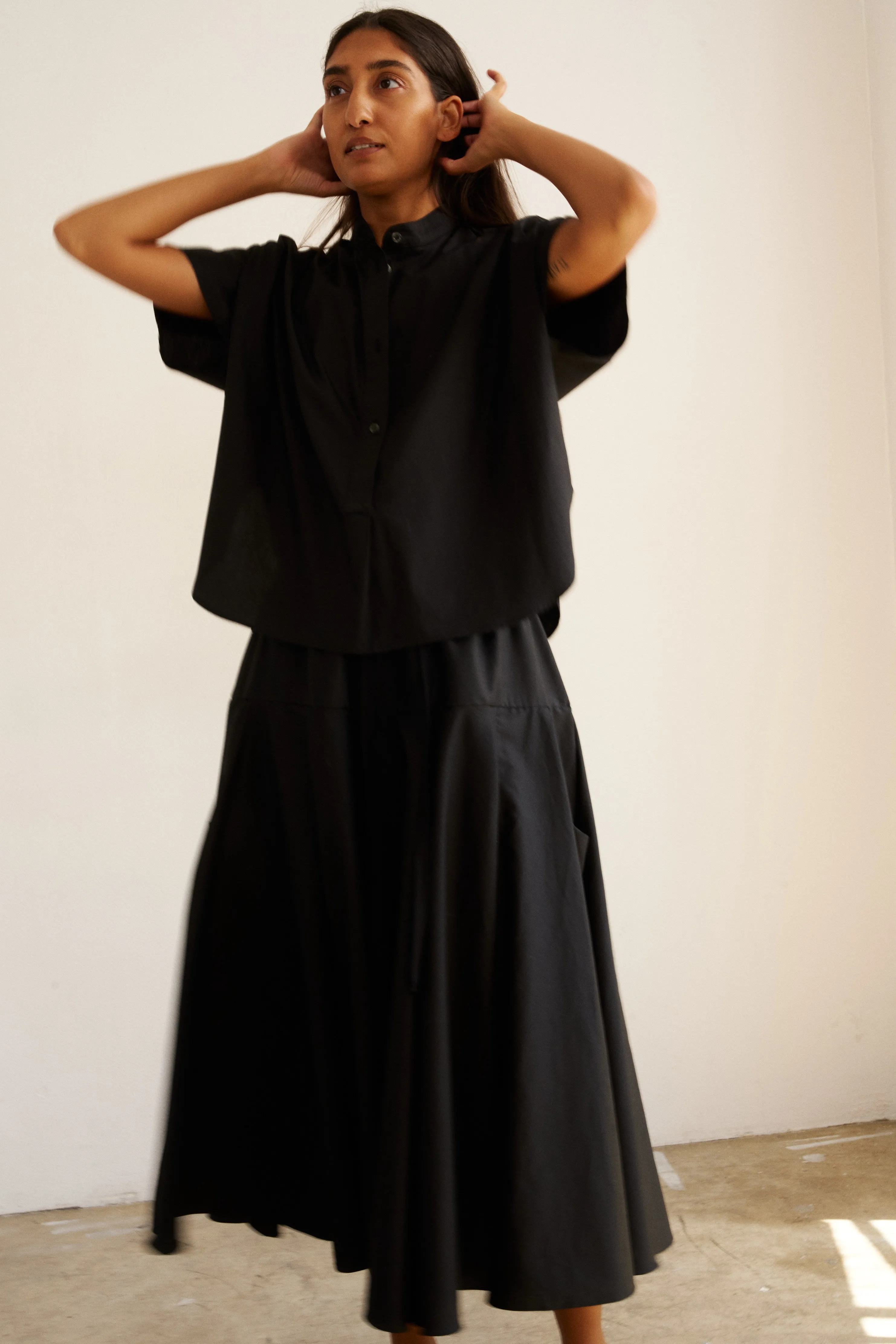 The Amalfi Shell in Black sold by Jamie Haller product image thumbnail 3