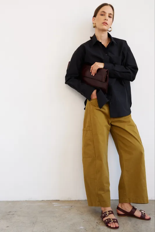 The Essential Shirt in Black sold by Jamie Haller