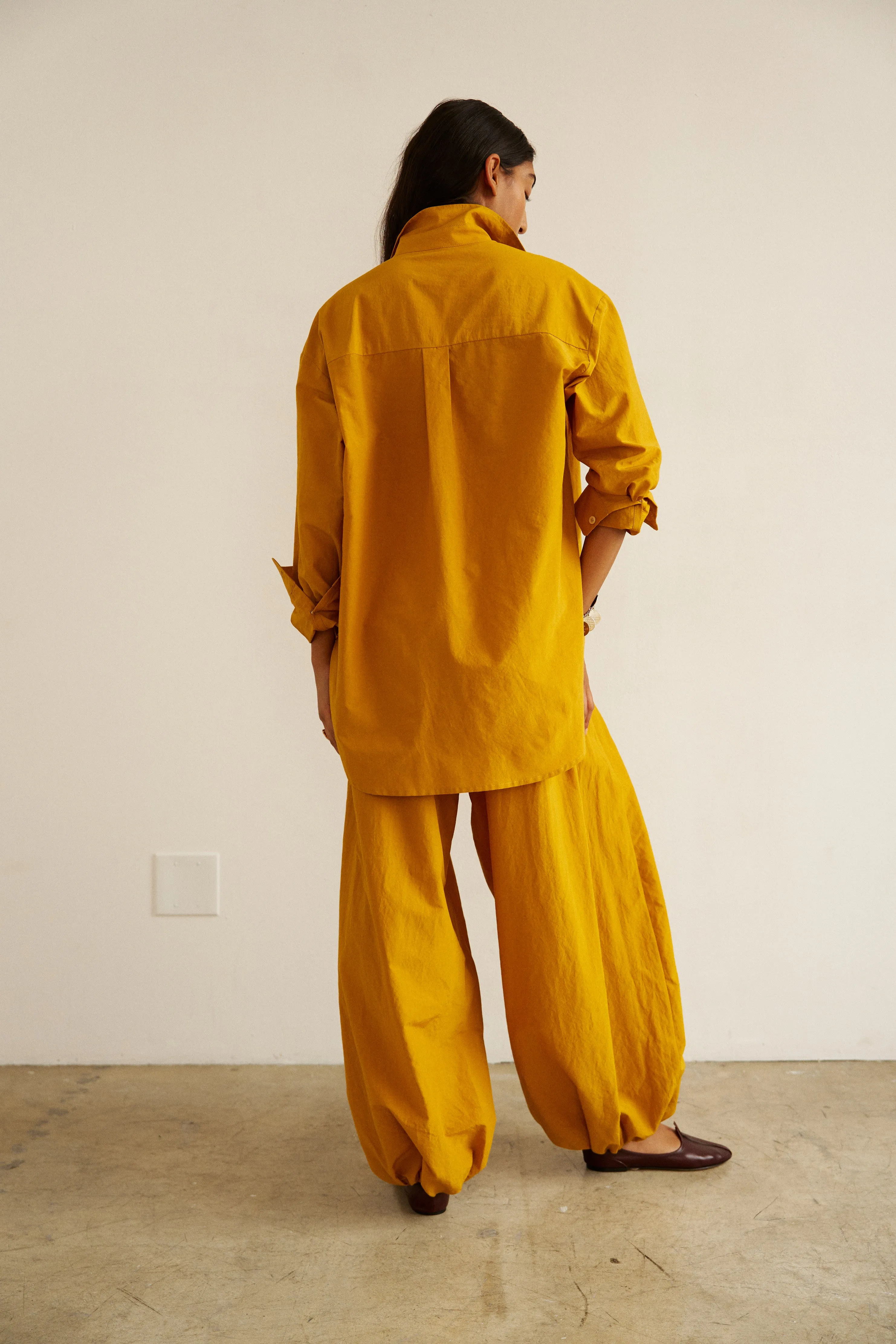 The Balloon Pant in Turmeric sold by Jamie Haller product image thumbnail 5