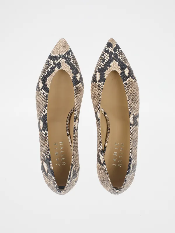 The Trap Pump in Taupe made by Jamie Haller