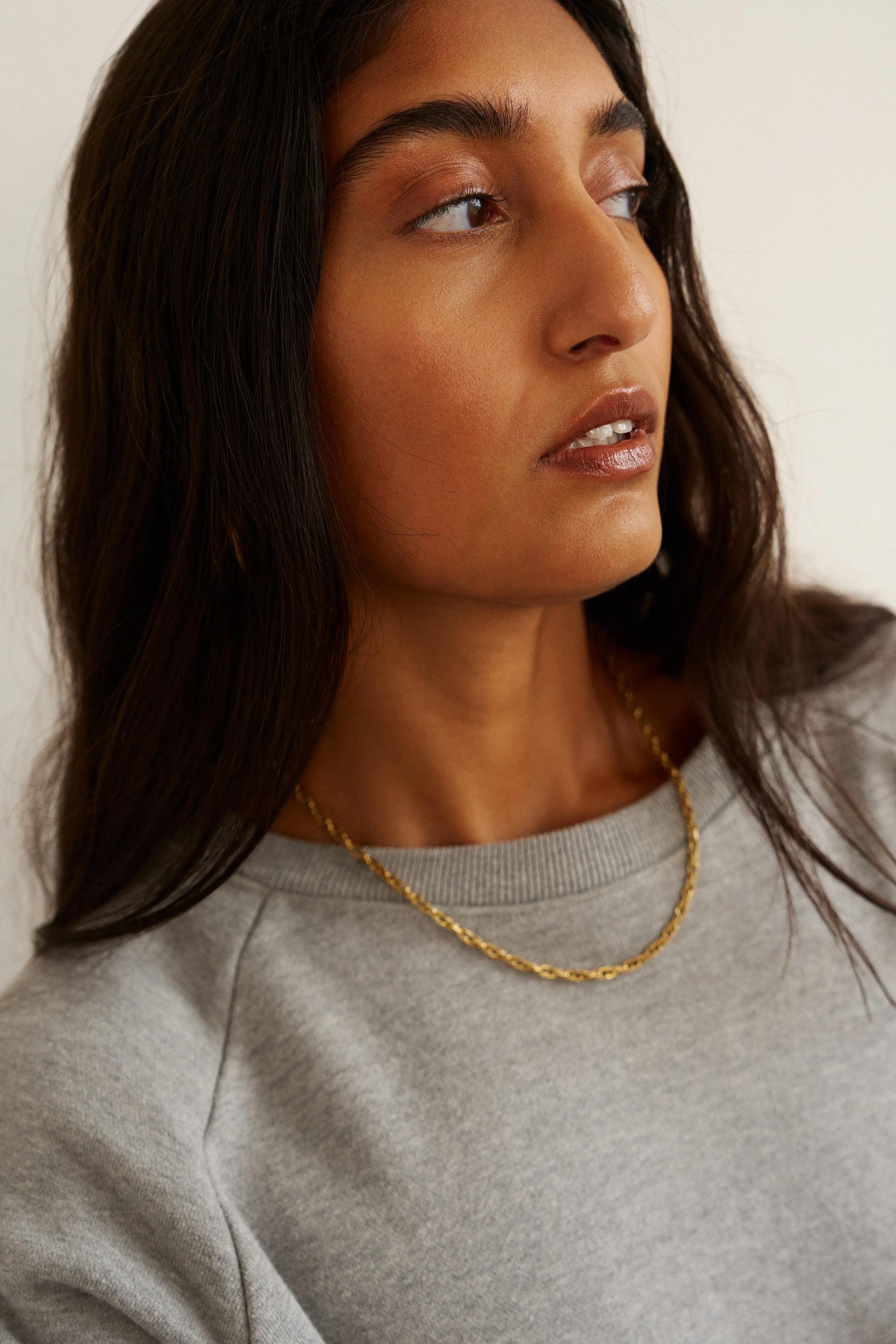 The Daily Sweatshirt in Heather Grey sold by Jamie Haller product image thumbnail 2