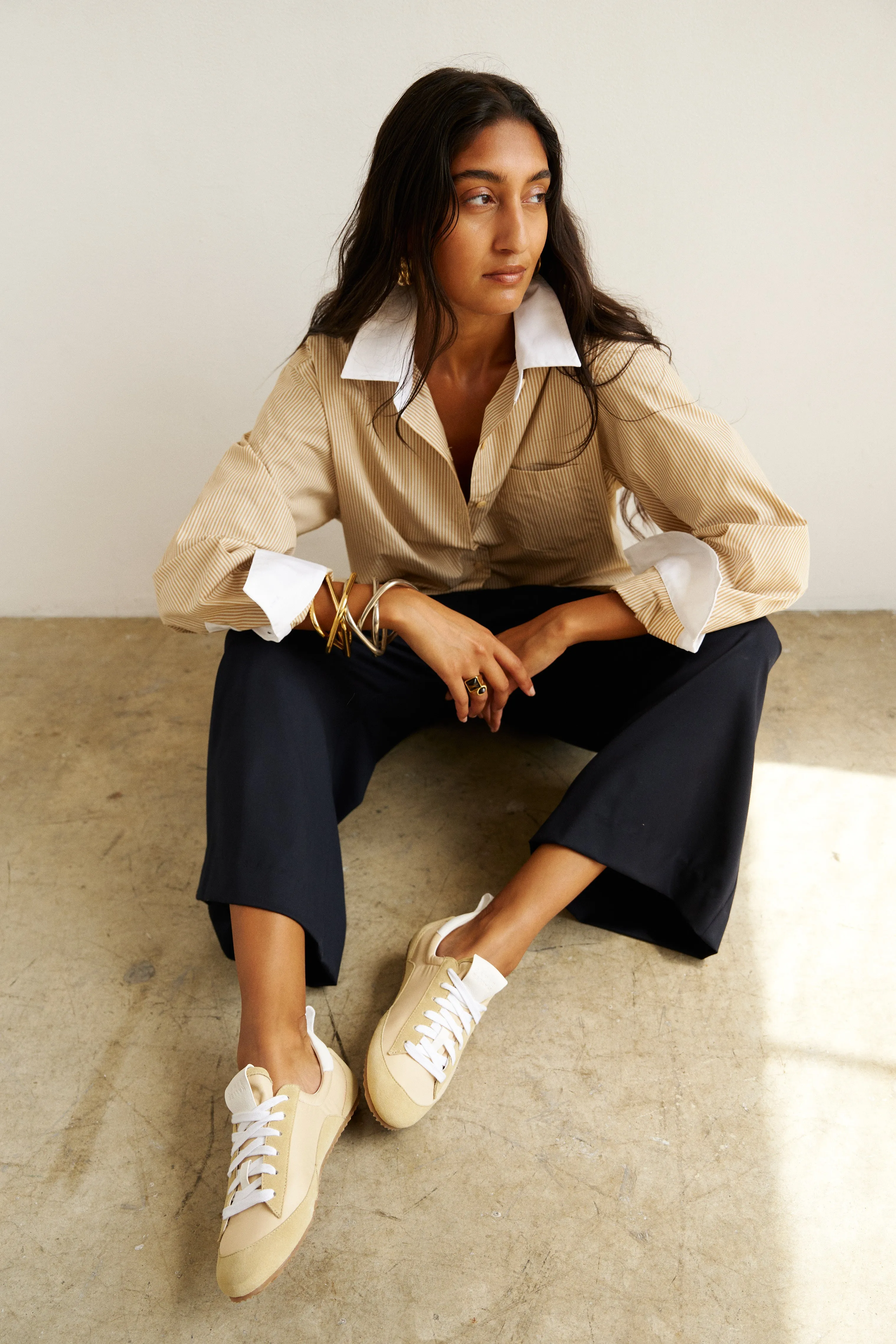 The Saccheto Sneaker in Butter sold by Jamie Haller product image thumbnail 2