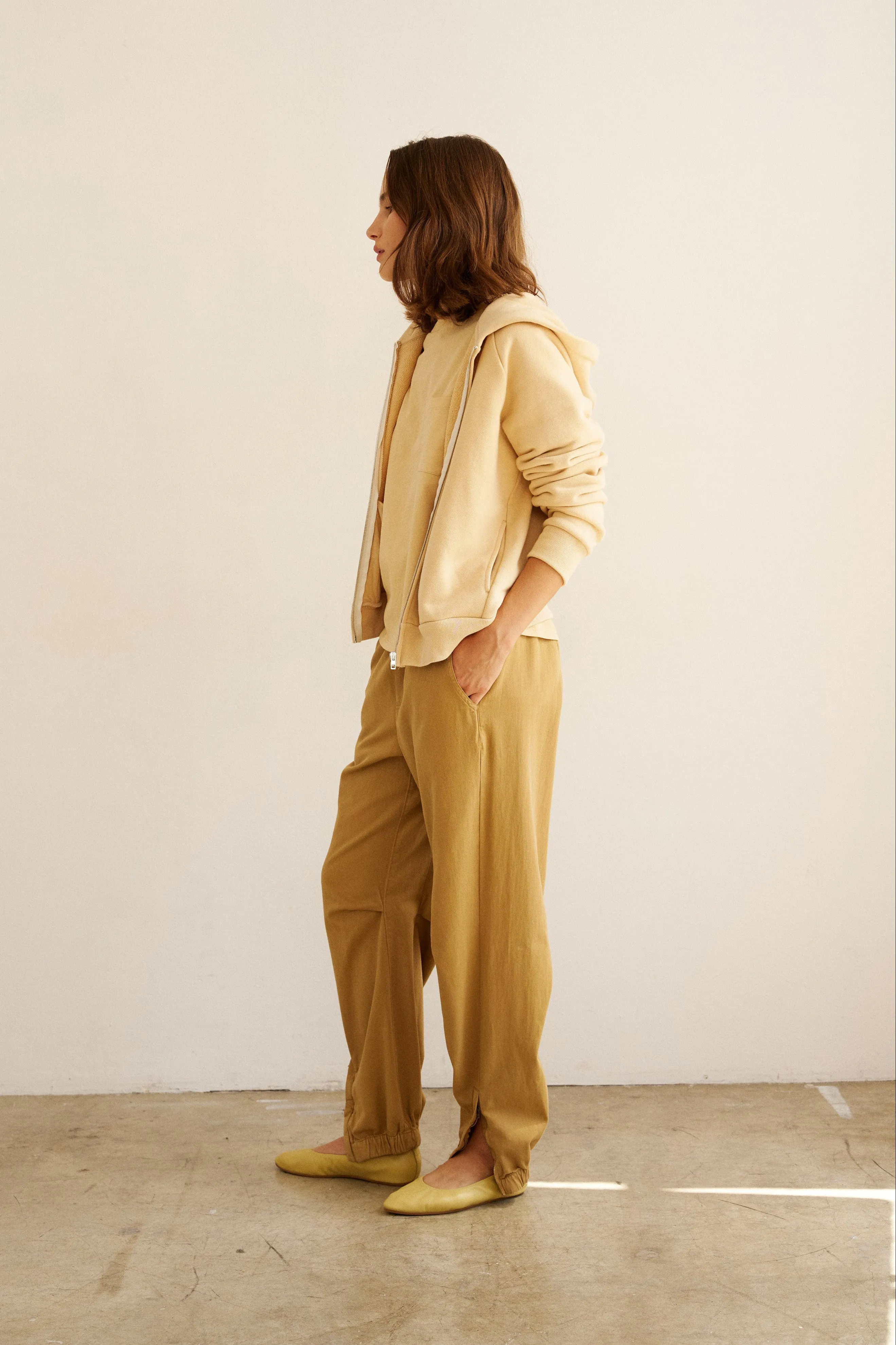 The Bird Hoodie in Butter sold by Jamie Haller product image thumbnail 3