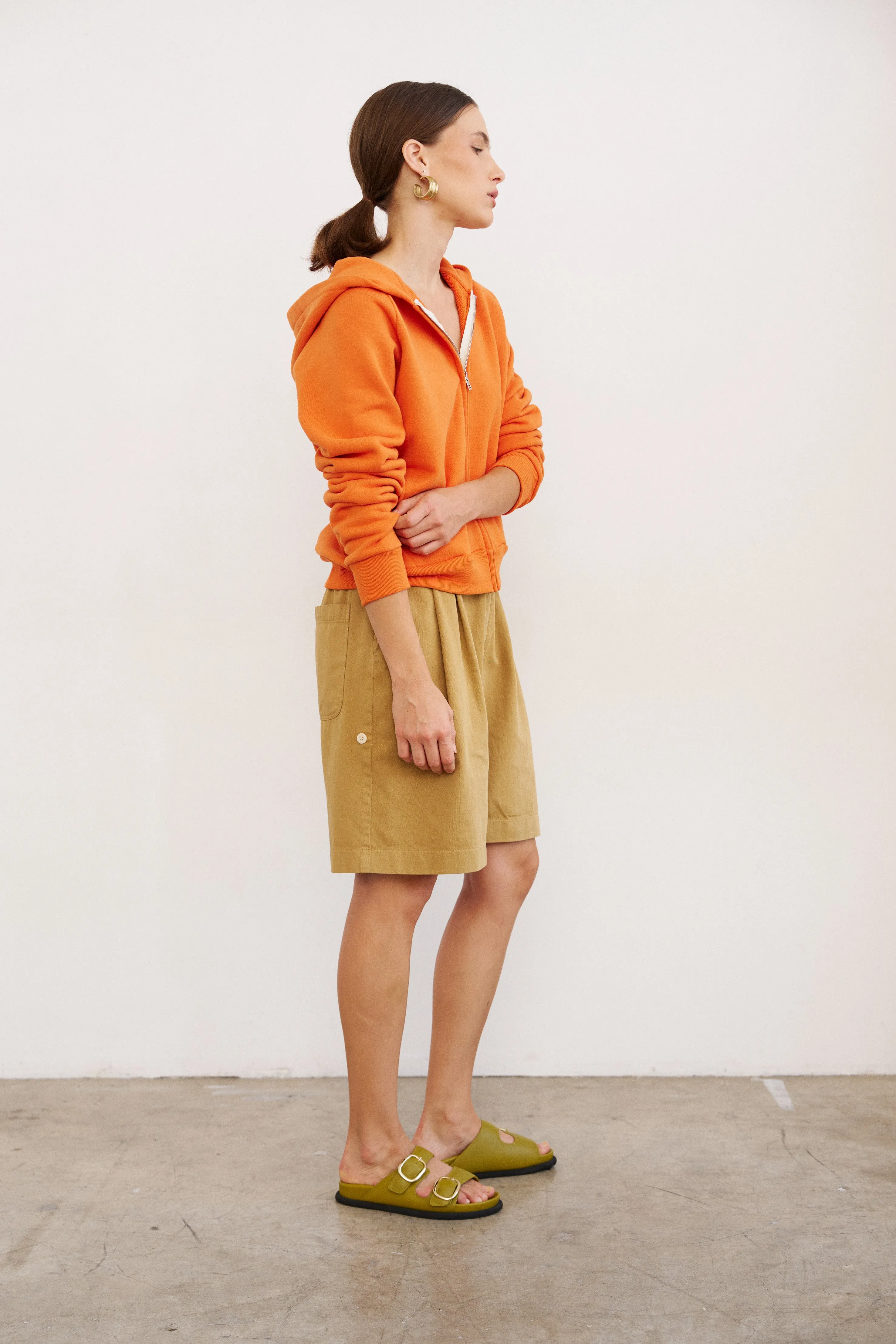 The Bird Hoodie in Orange sold by Jamie Haller product image thumbnail 5