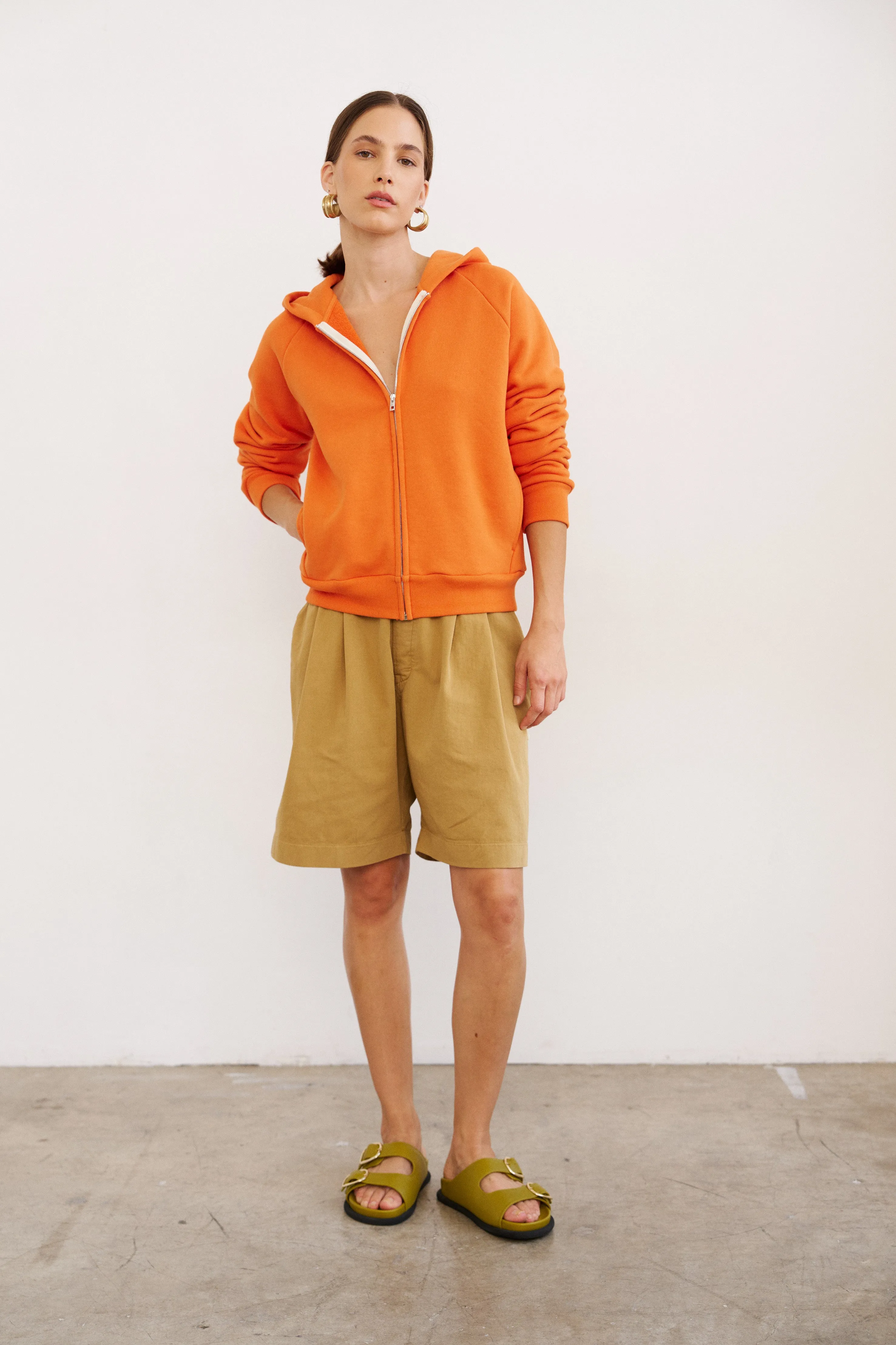 The Bird Hoodie in Orange sold by Jamie Haller product image thumbnail 3