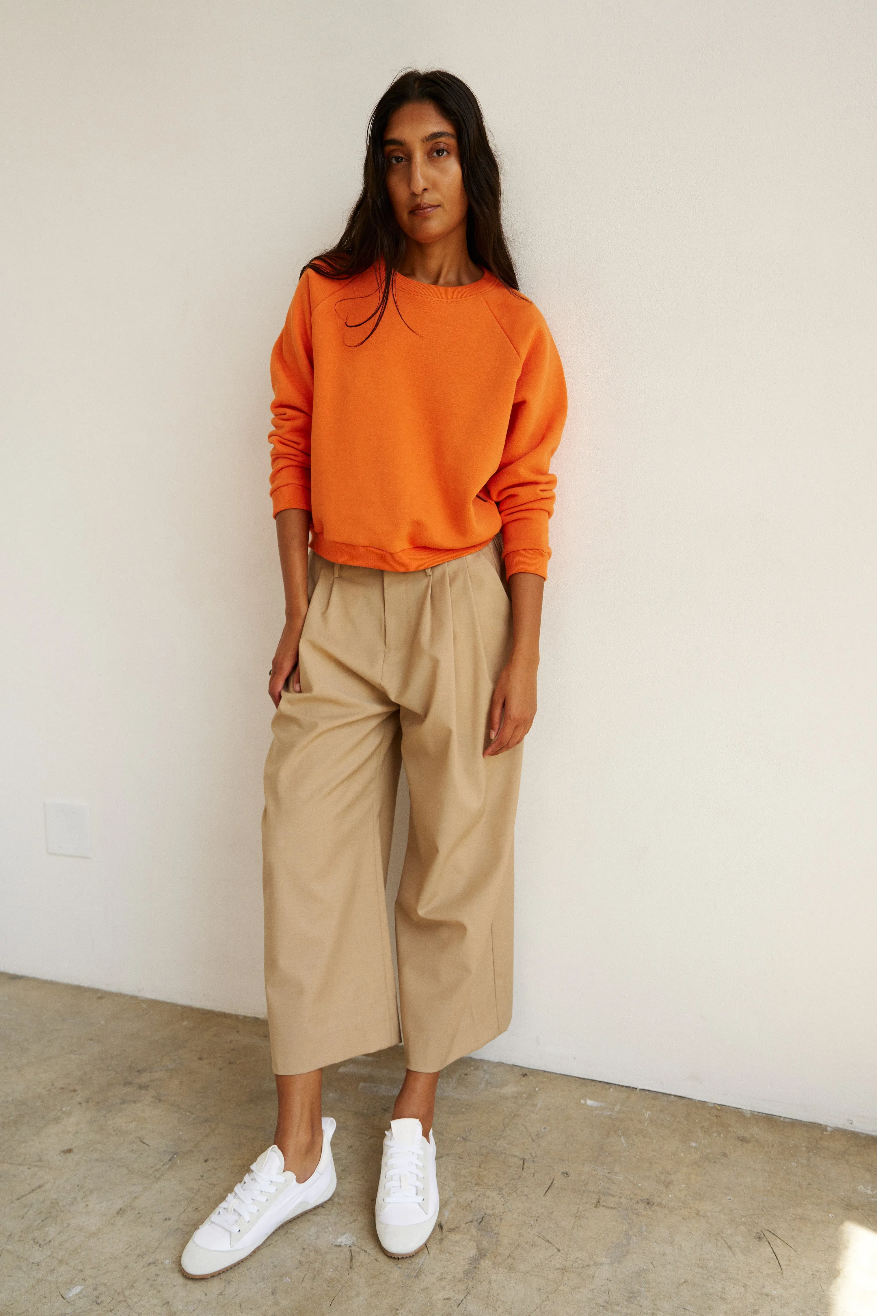 The Daily Sweatshirt in Orange sold by Jamie Haller product image thumbnail 3