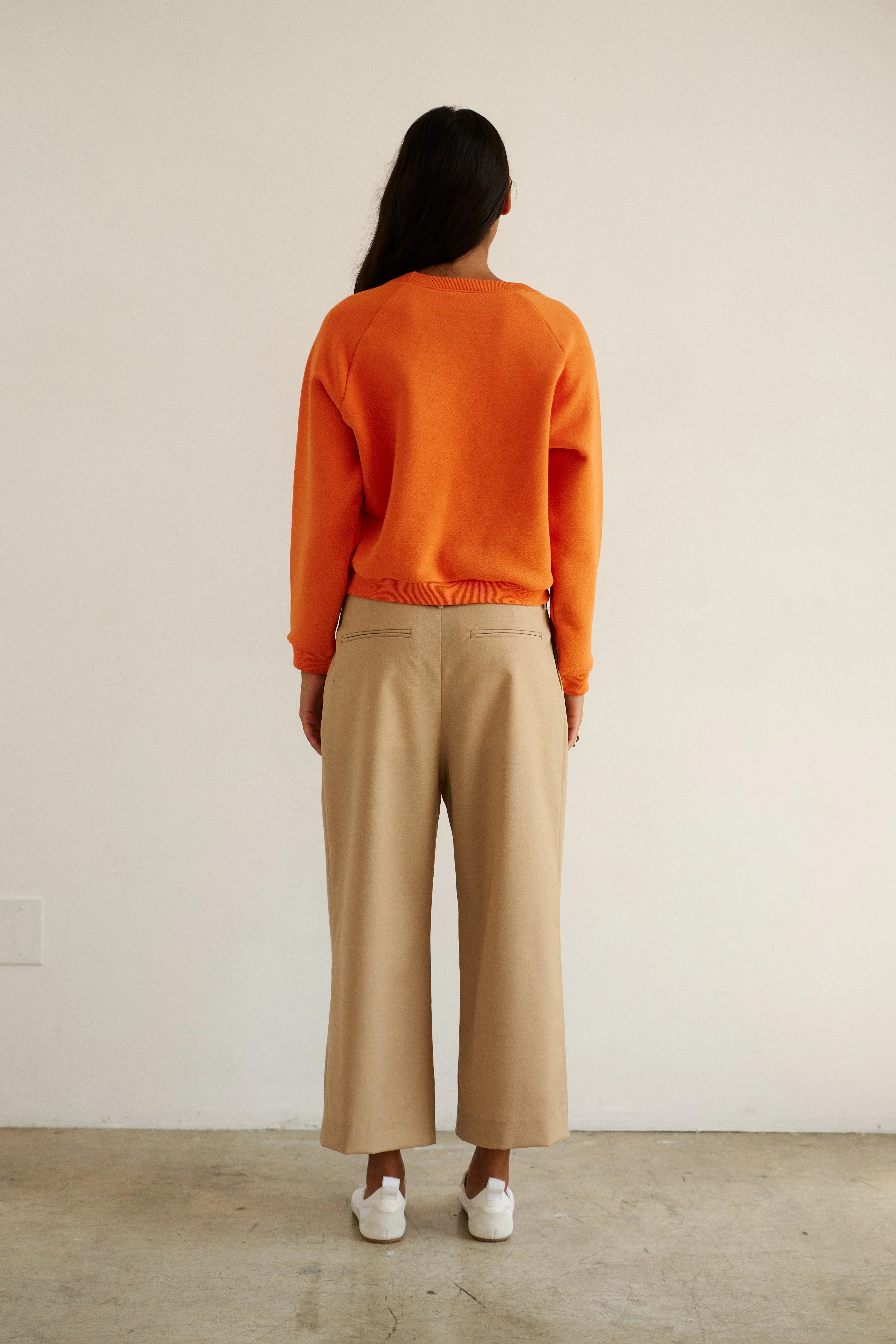 The Daily Sweatshirt in Orange sold by Jamie Haller product image thumbnail 5