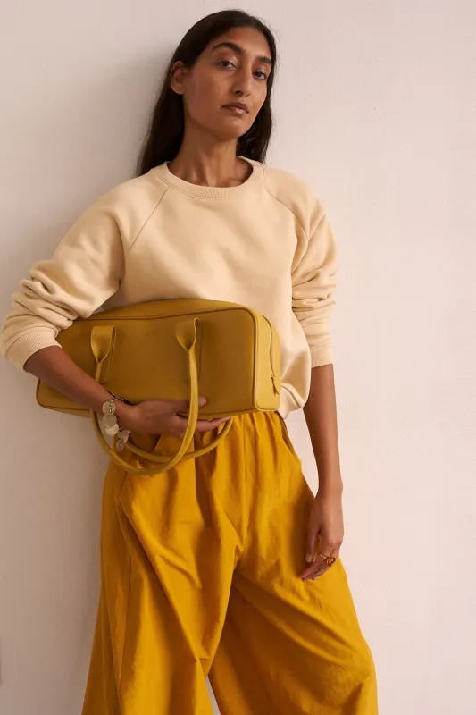 The Daily Sweatshirt in Butter made by Jamie Haller