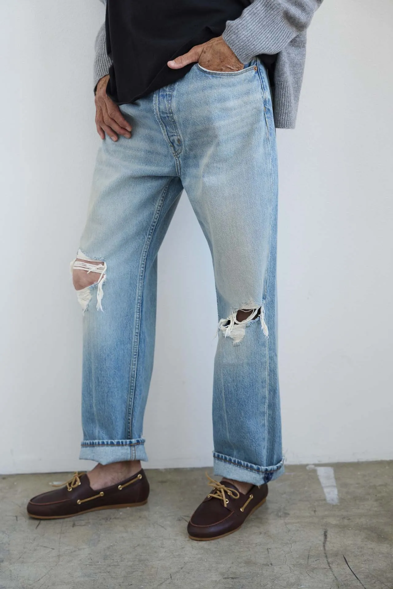 The Slouch in Merced Indigo sold by Jamie Haller product image thumbnail 5