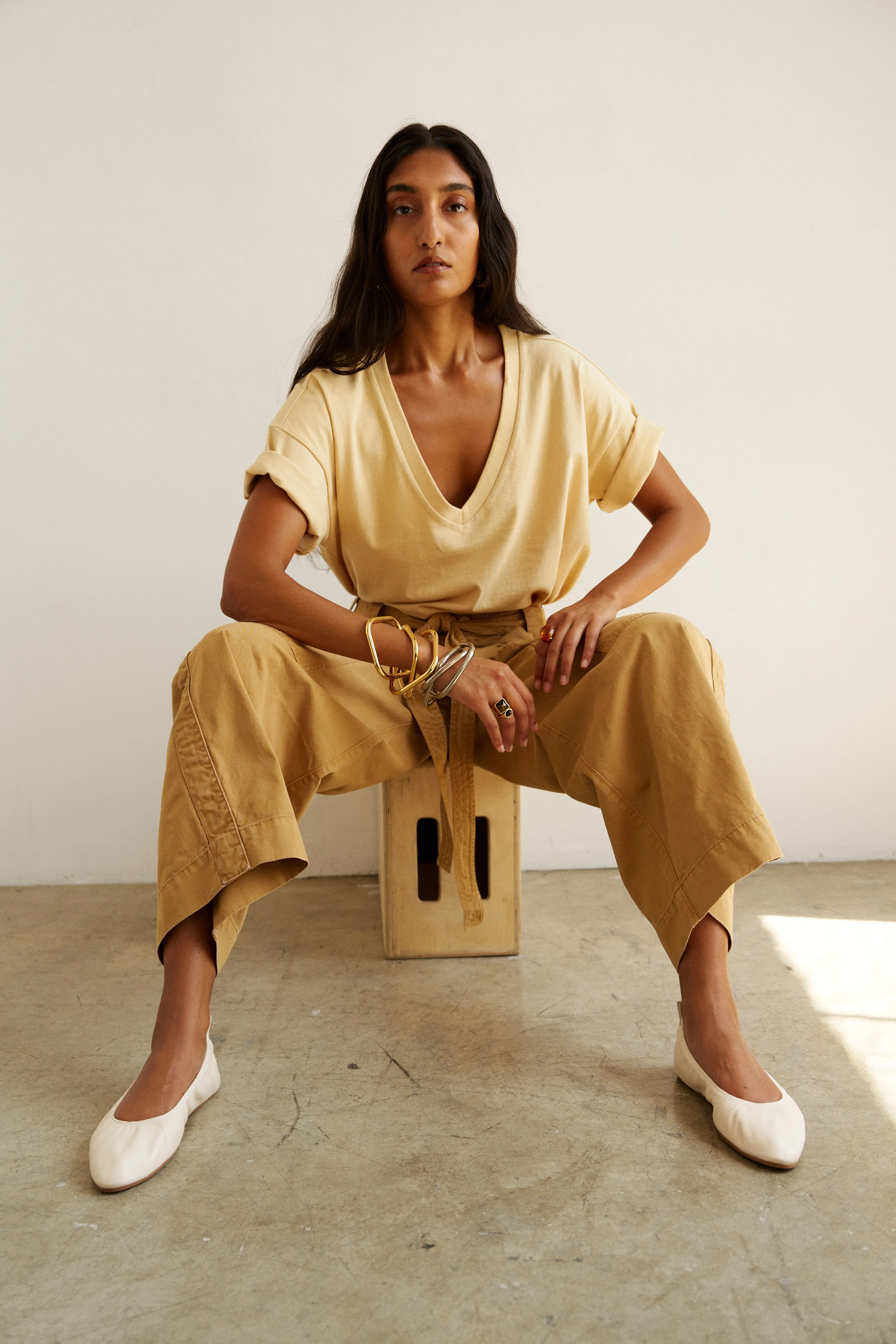 The Cove Slipper in Latte sold by Jamie Haller product image thumbnail 4