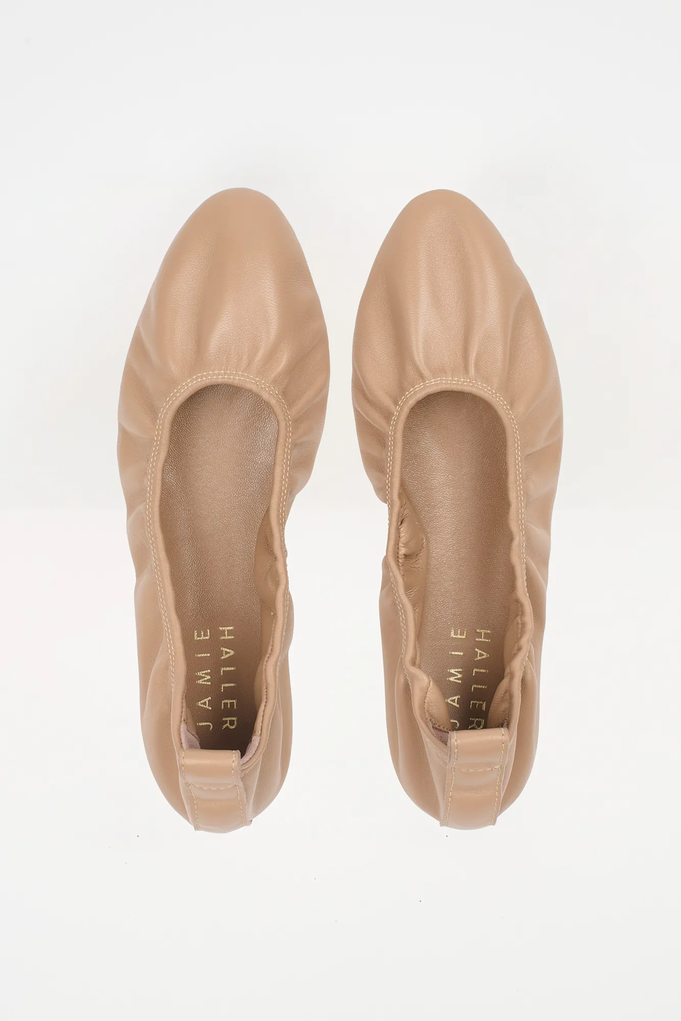 The Cove Slipper in Taupe sold by Jamie Haller