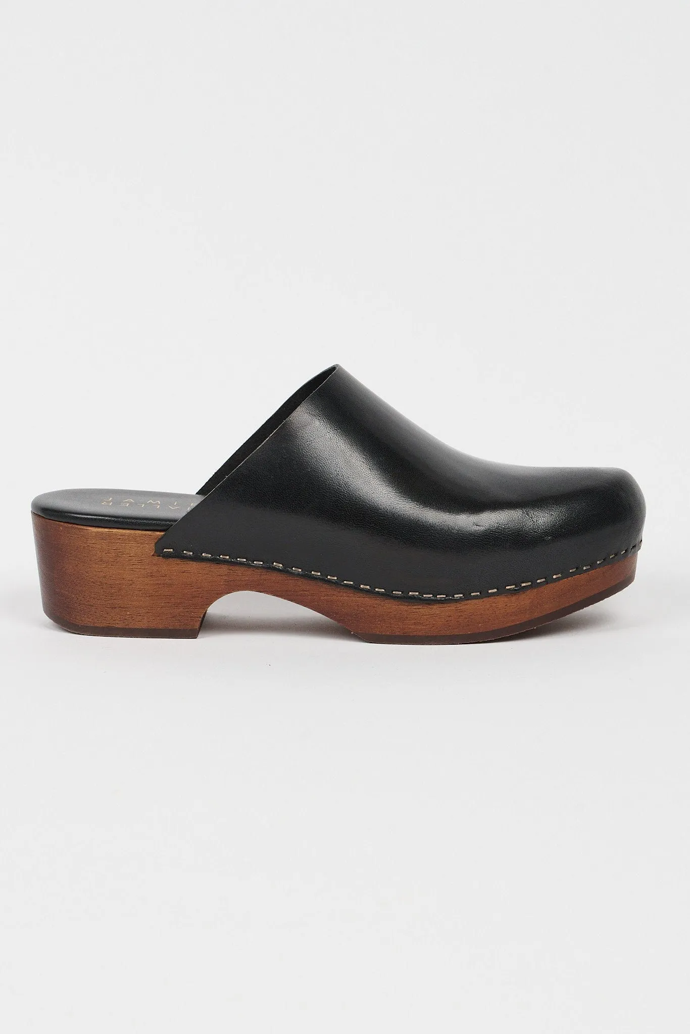 The Clog in Black sold by Jamie Haller