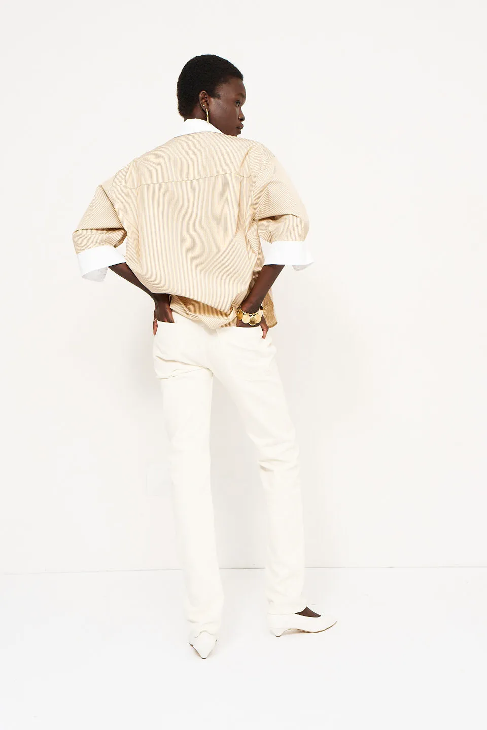 The Popover in Honey Stripe sold by Jamie Haller product image thumbnail 5